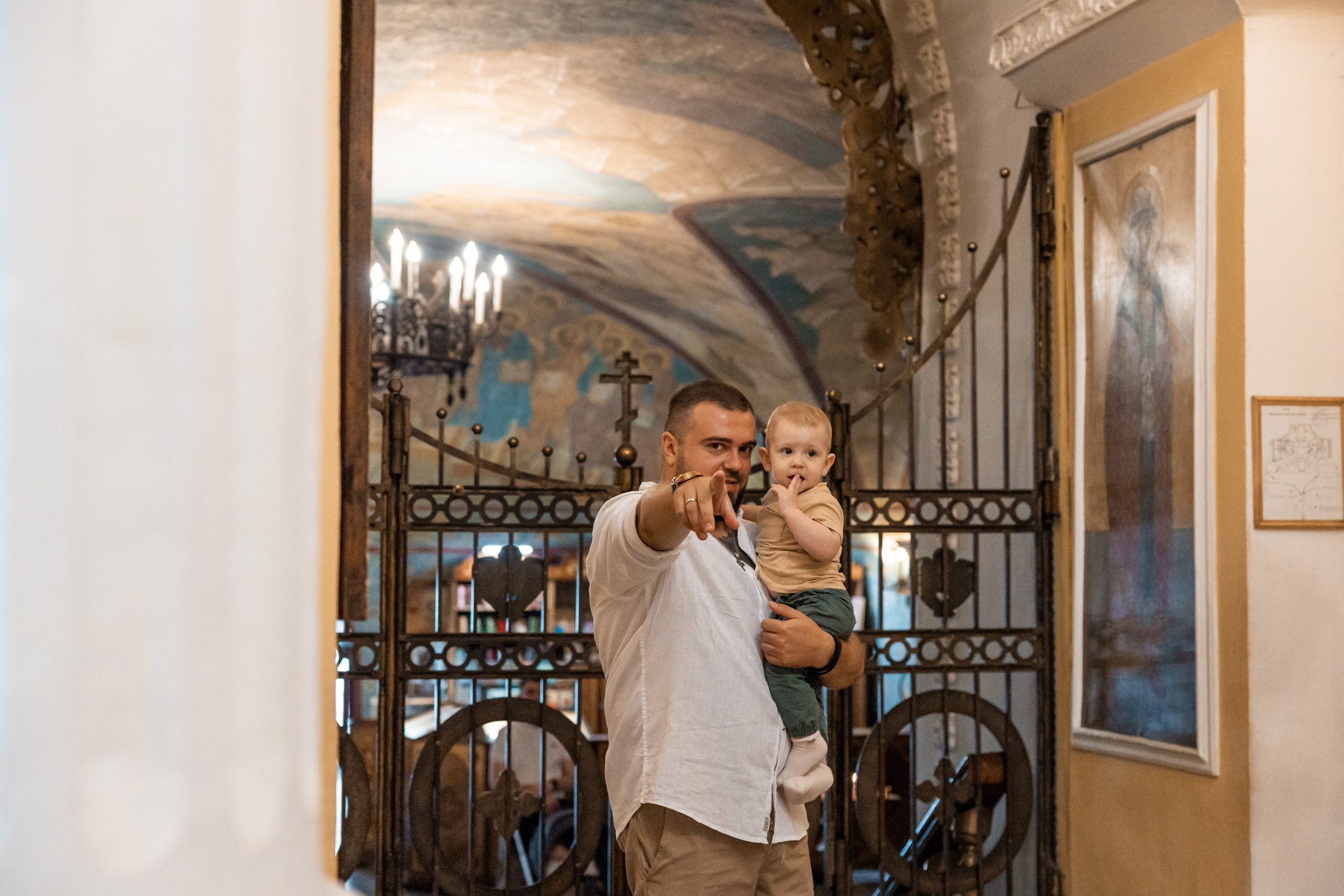 Крещение Макара. Фотограф Крещение, Выписка москва