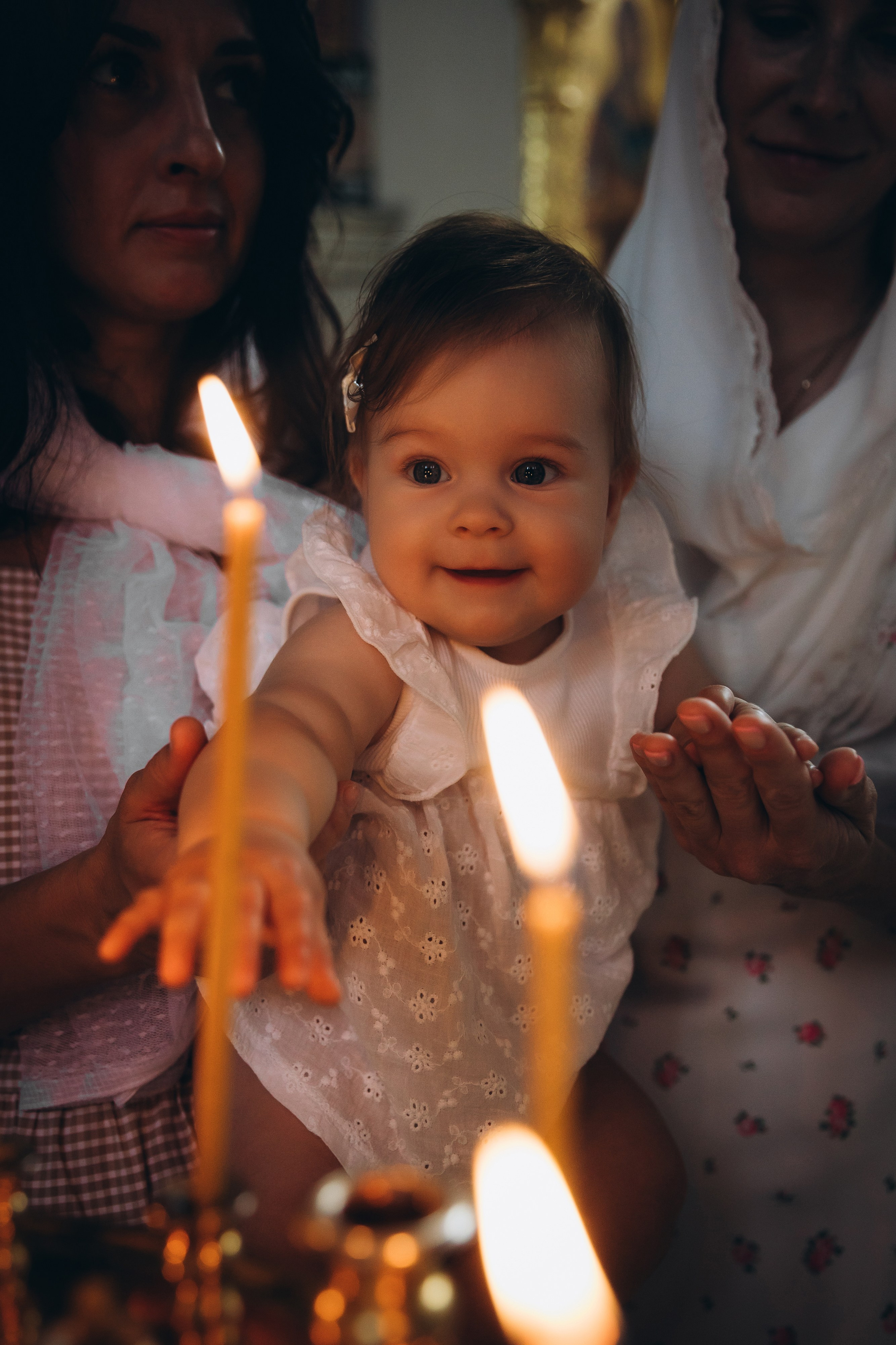 Крещение Анечки. Фотограф в Краснодаре Алла Потоцкая