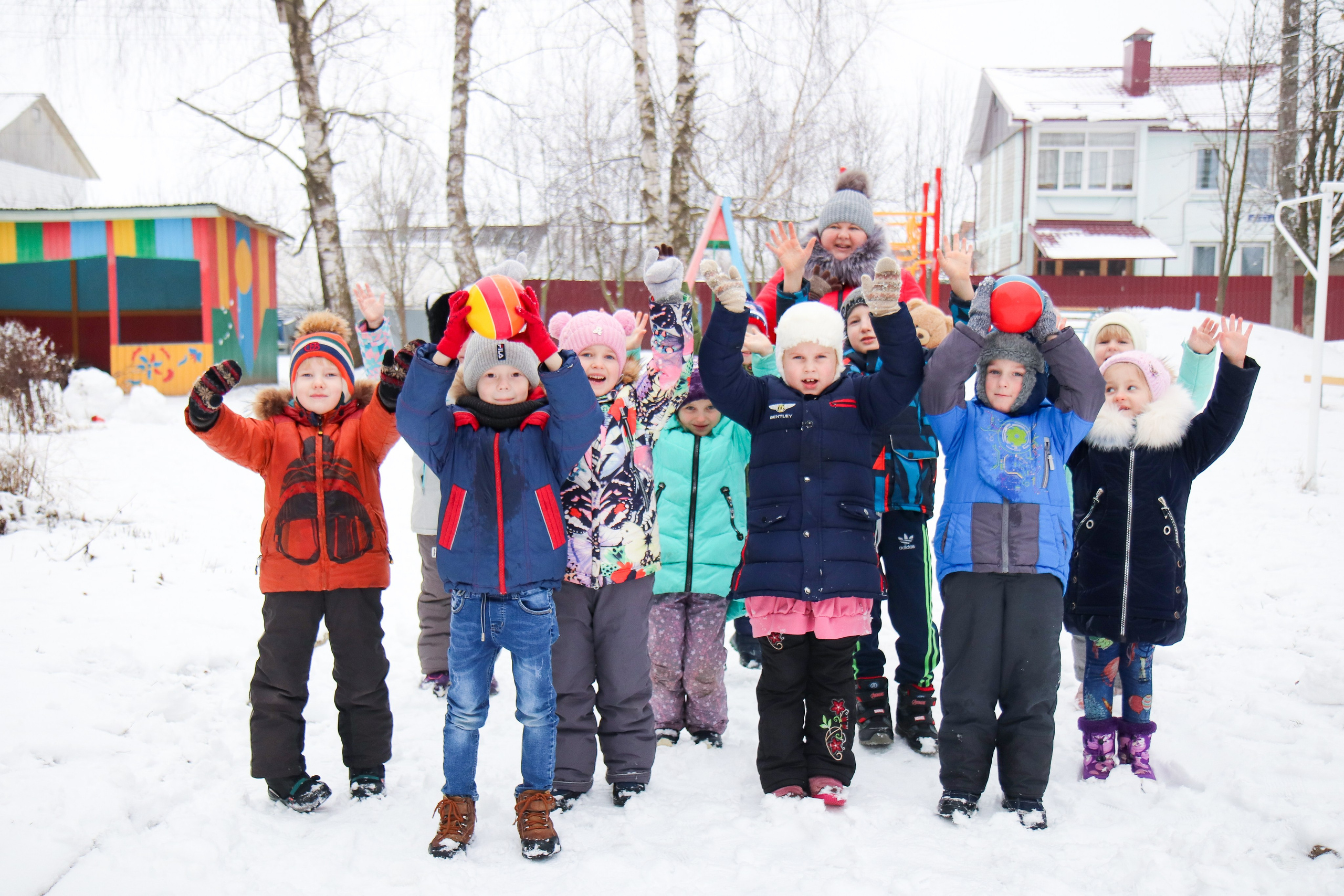 Фотосессия в детском саду. Главная