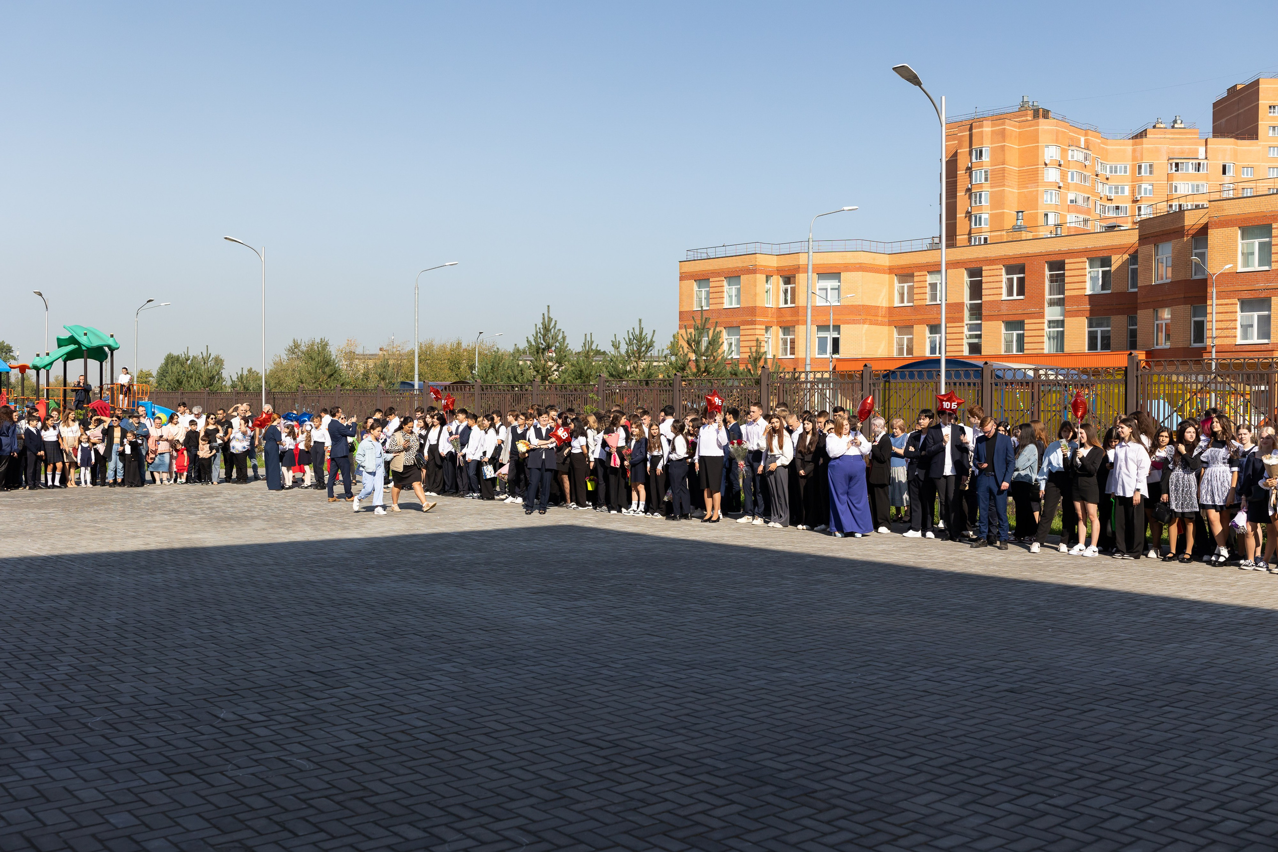 Линейка 1 сентября. Профессиональный Фотограф в Москве Андрей Славнов