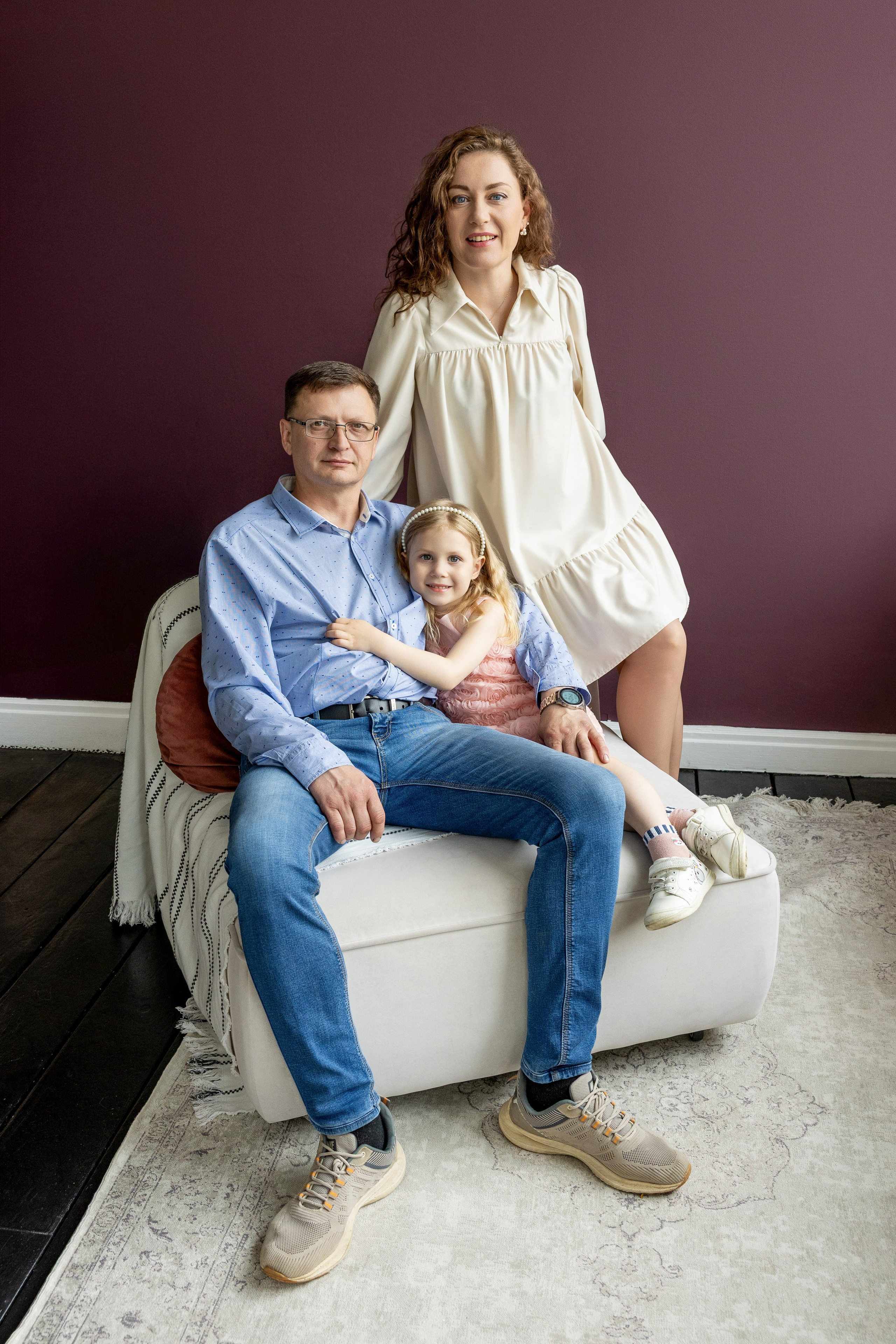 Мама, папа и Я. Фотограф Екатерина Голицына