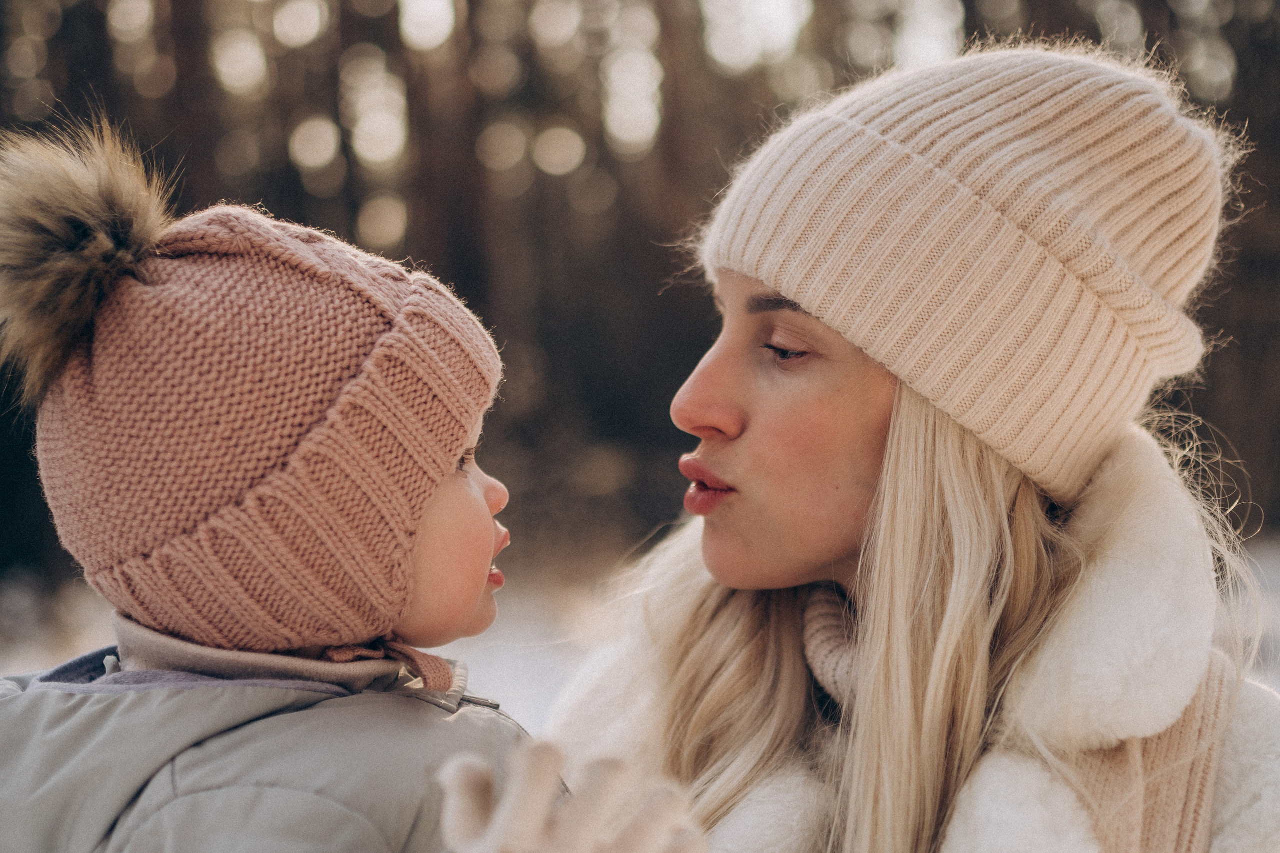 Зимняя фотосессия в лесу. Семейный фотограф в Домодедово и Москве Елена Пичугина
