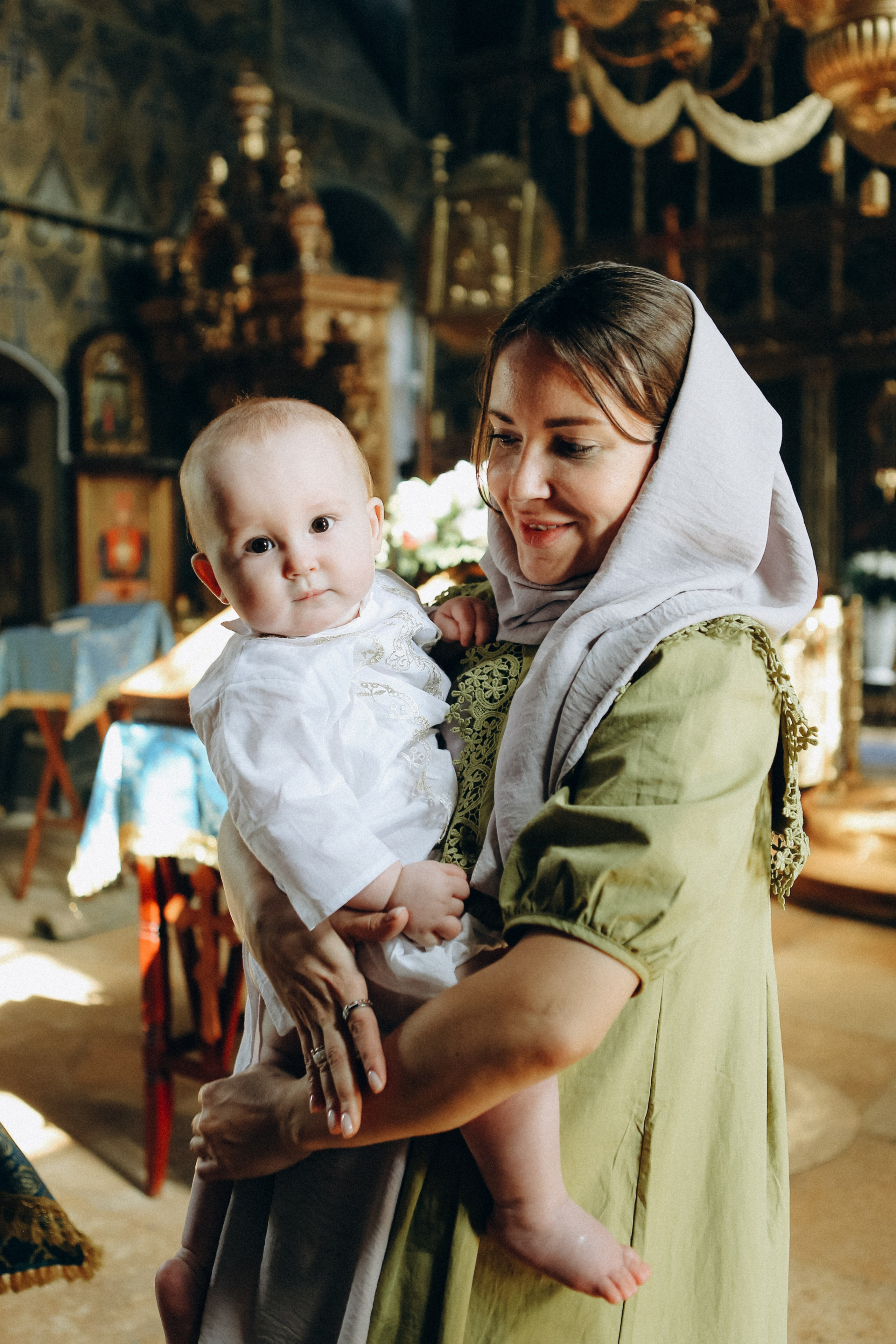 Крещение Ивана. Фотограф Анастасия Кувшинова Москва