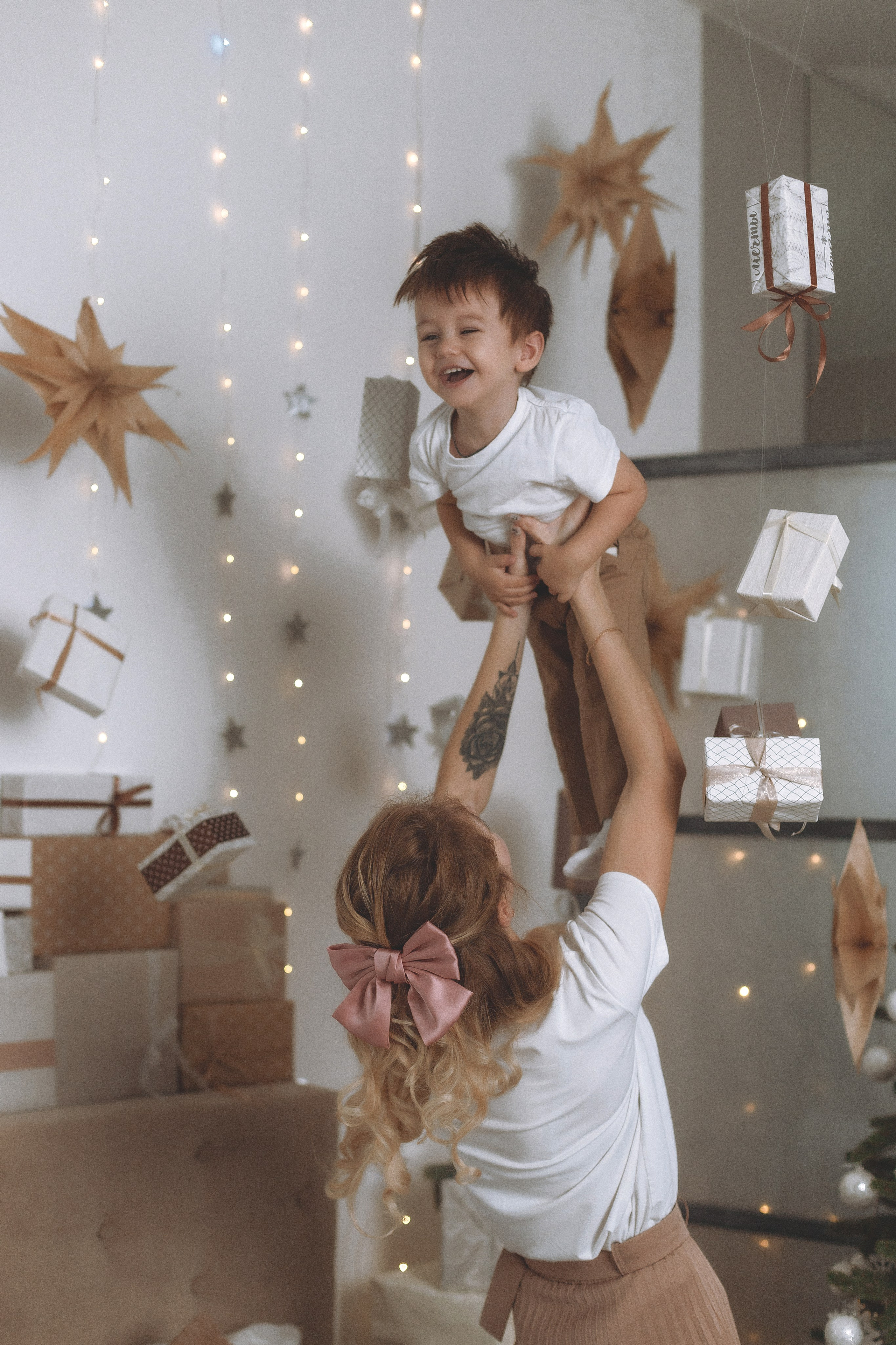 Ильина и Марк НГ2022. Семейный и детский фотограф в Крыму Екатерина Швец