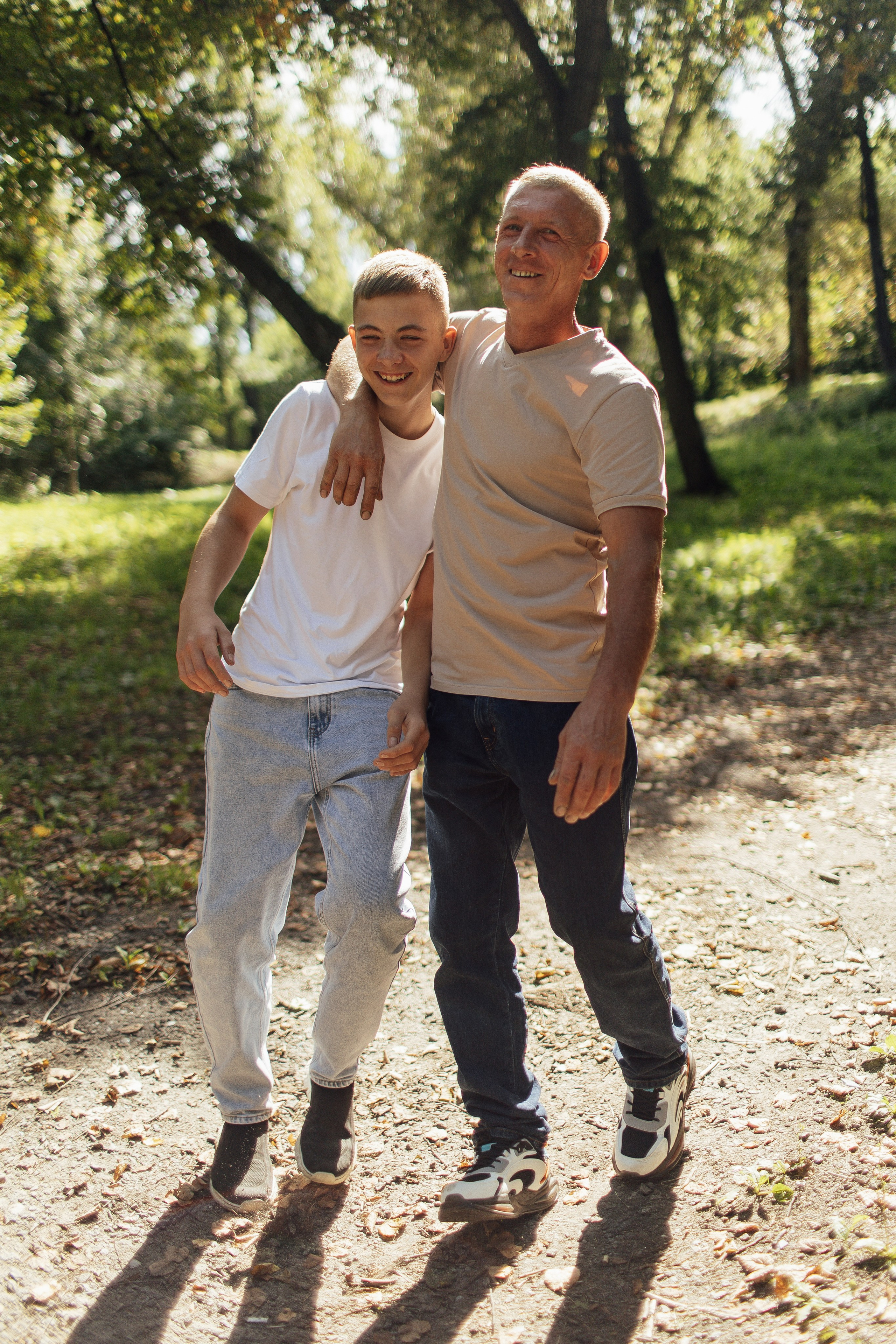 Прогулка в Харитоновском парке. Семейная съемка — это красивый способ признаться своей семье в любви