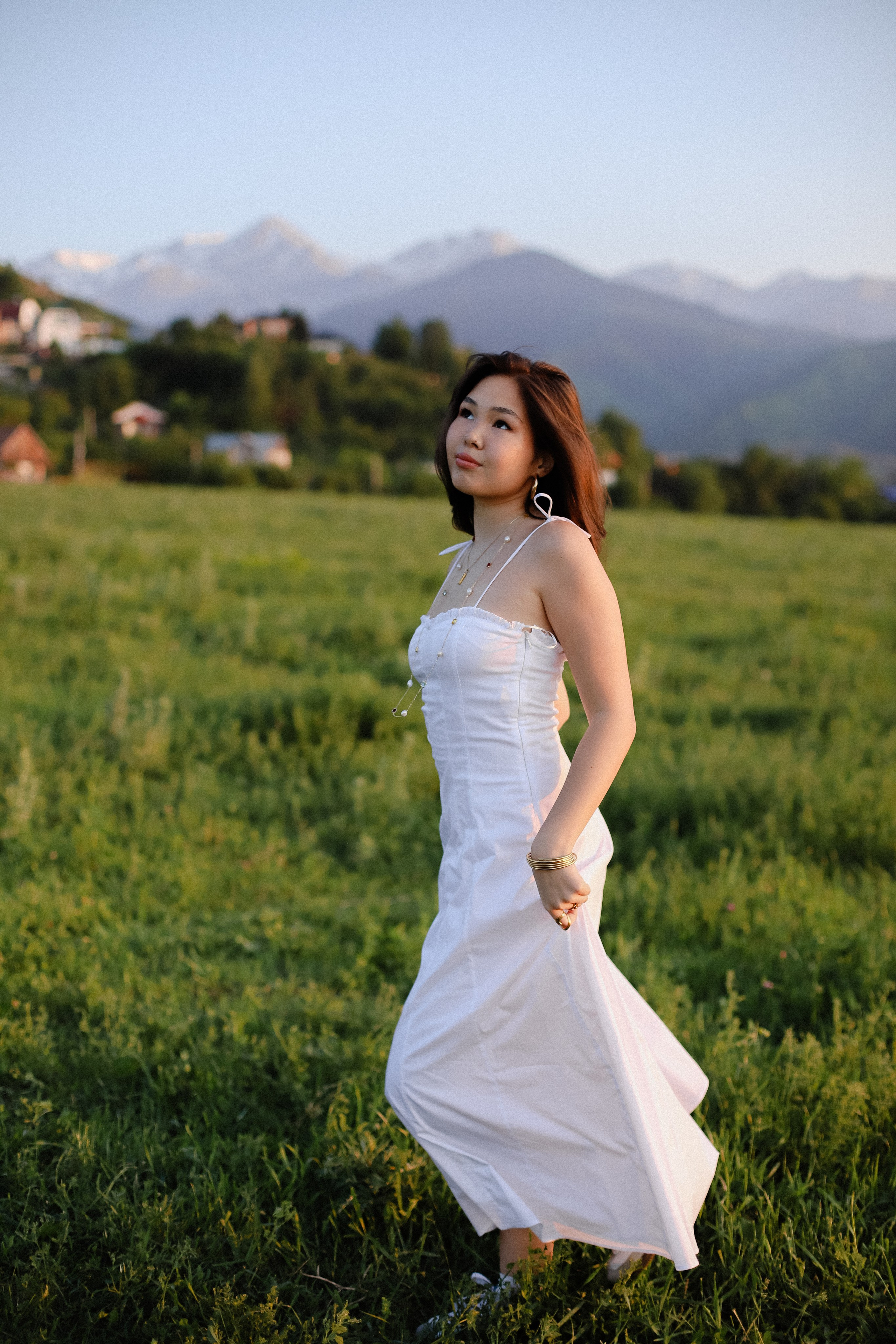 Поле на закате. Фотограф в Алматы и Москве Даша Пушкина