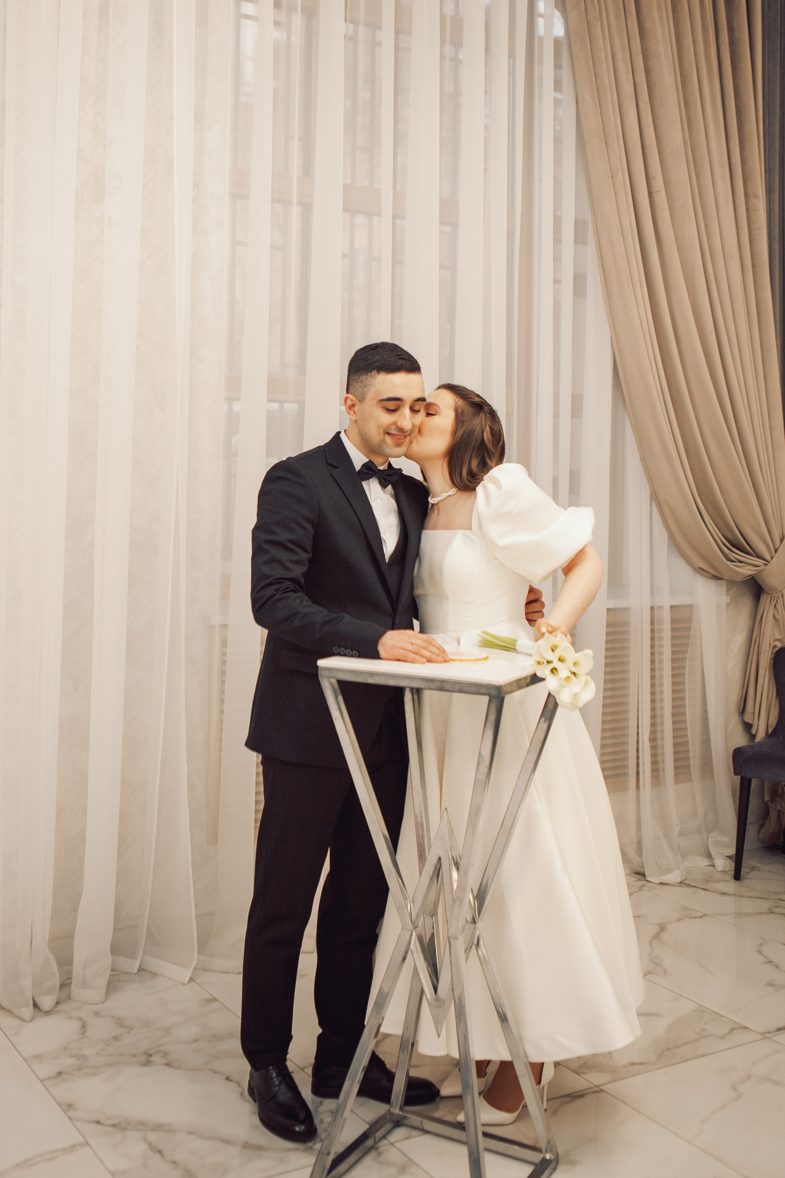 Роспись в Кутузовском ЗАГСе. Фотограф Ольга Ефремова