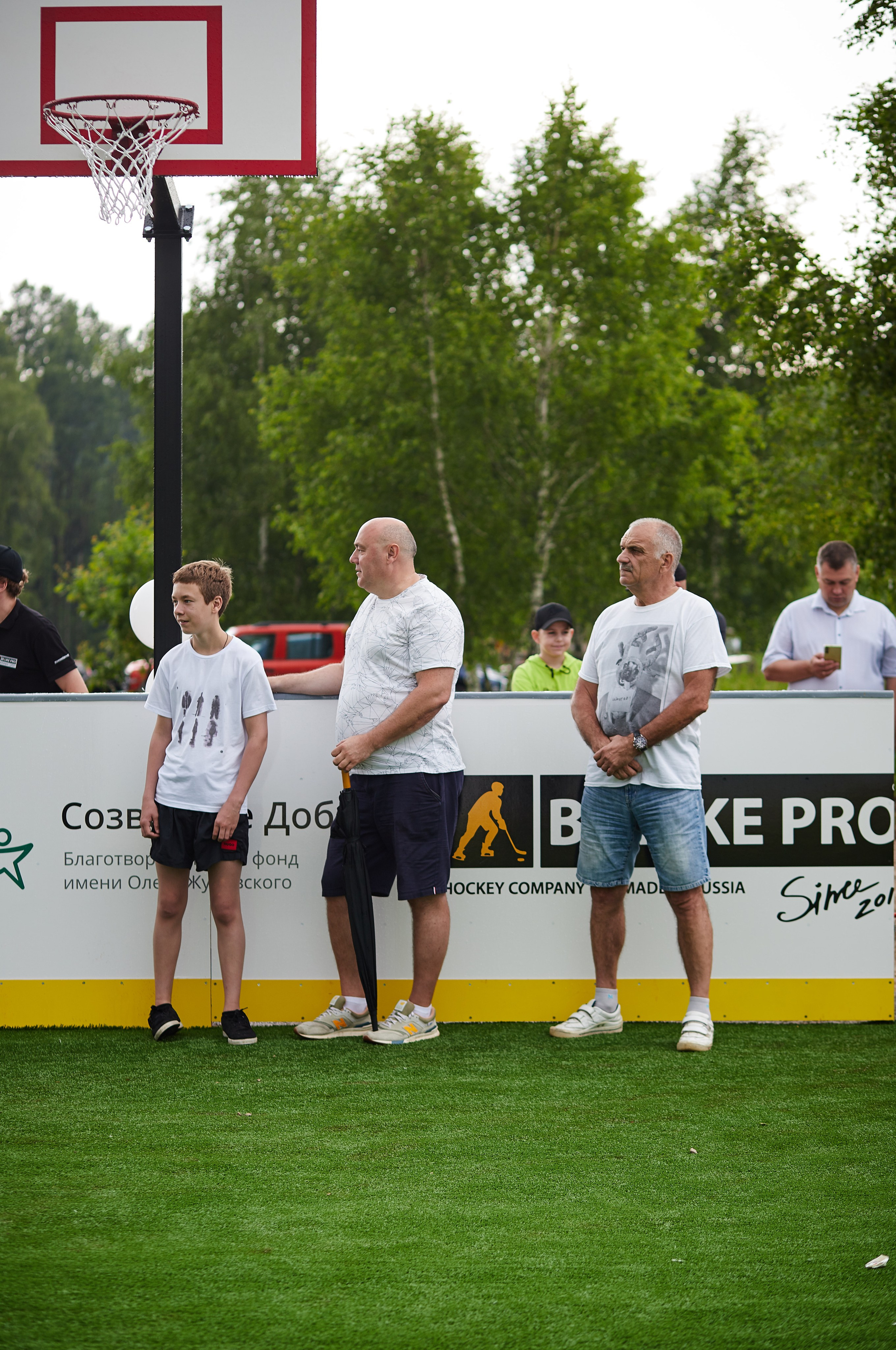 Открытие хоккейной площадки с Федором Конюховым. Репортажный Фотограф