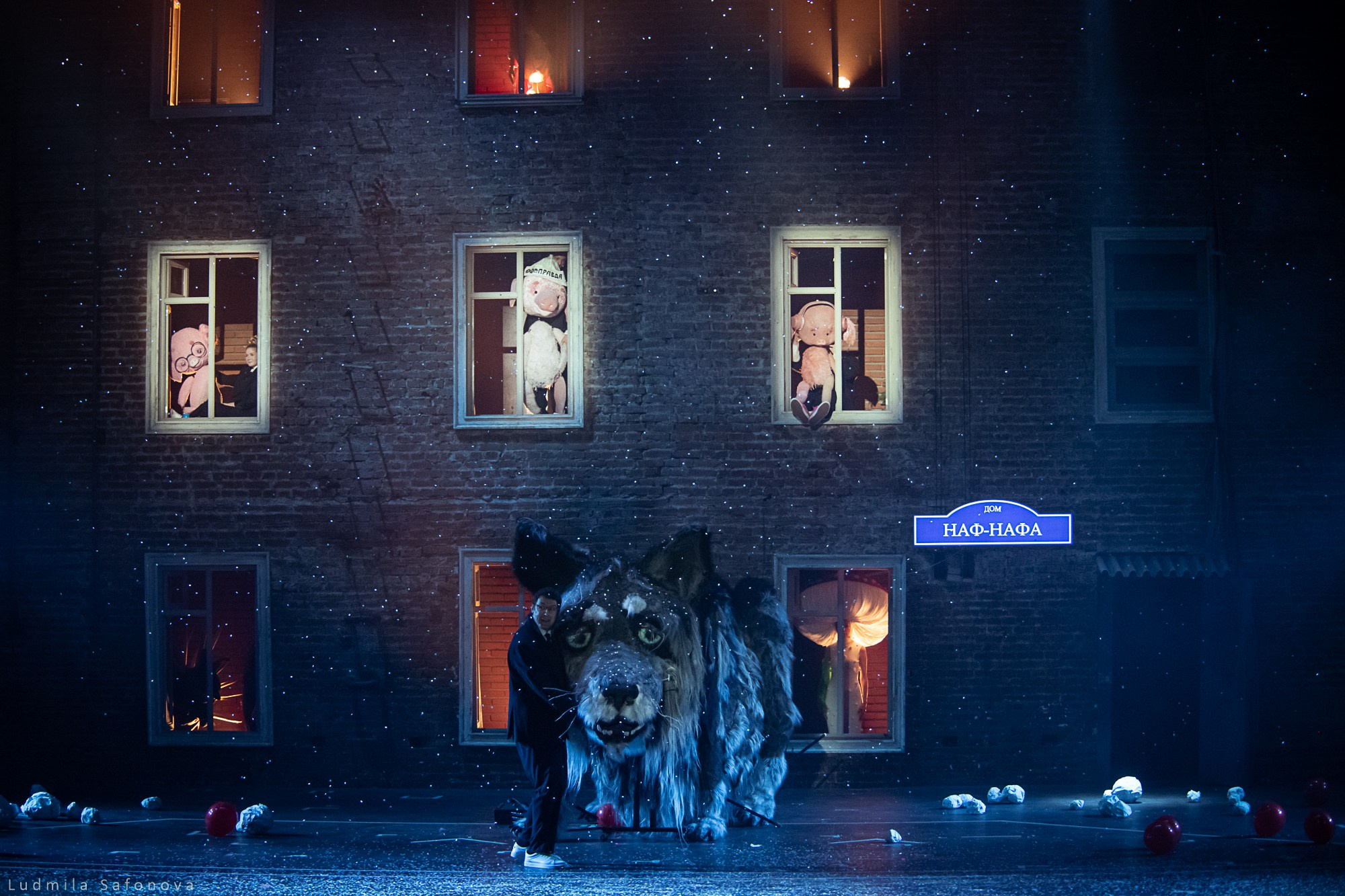 Театр на Таганке. Три поросенка. Lucytheatre