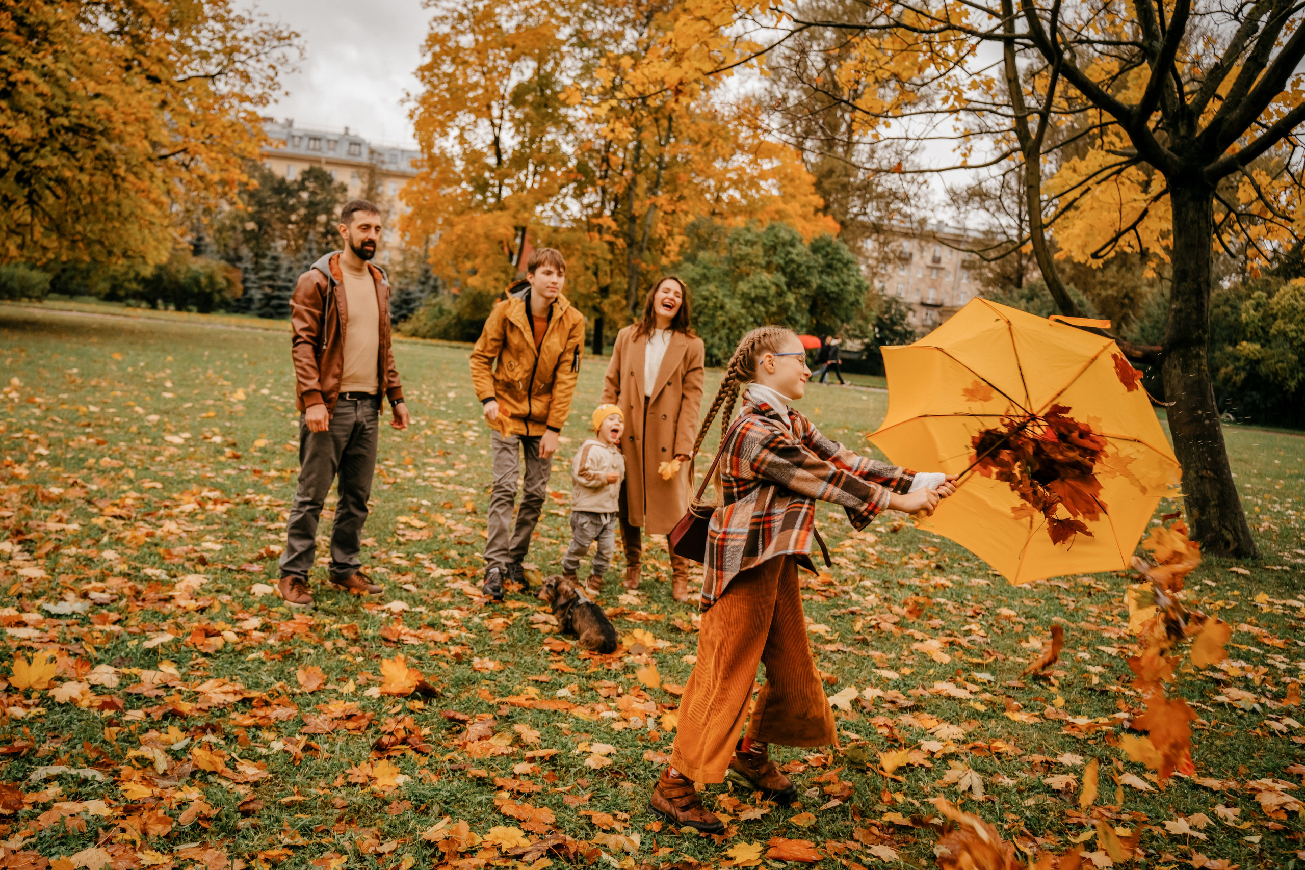 Семья осень. Фотограф Оксана Шавва