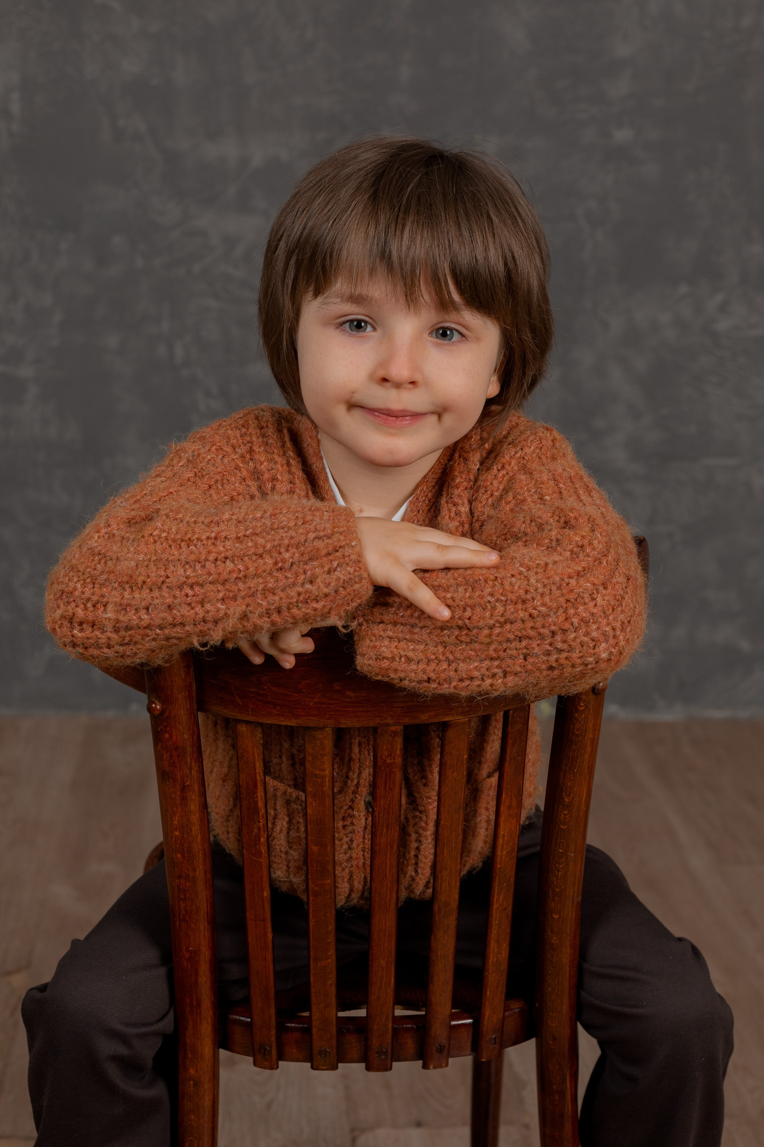 Детский портрет в студии. Семейный и детский фотограф в Москве Алёна Кораблина