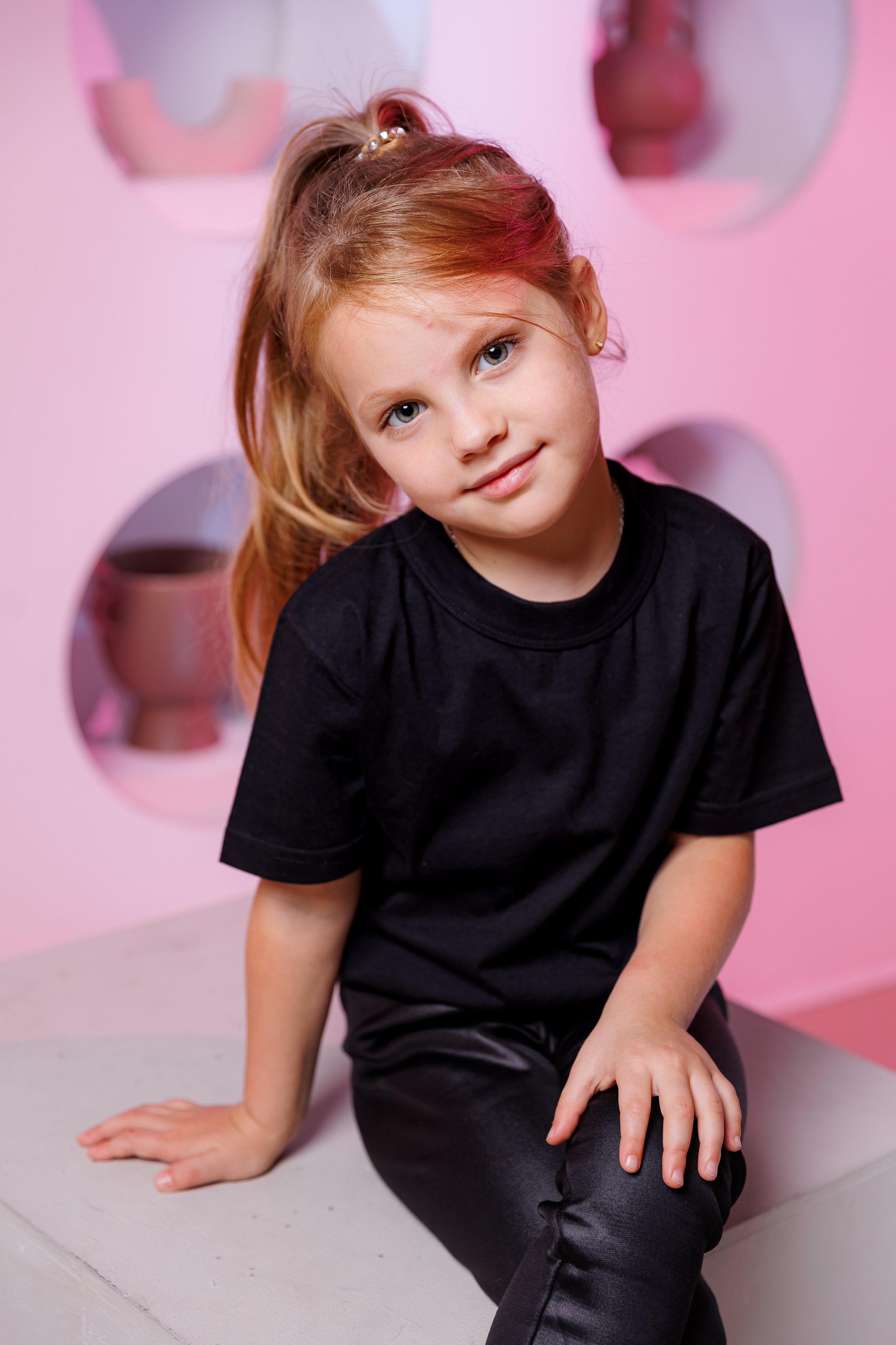 Студийная съёмка для вокальной студии «Звёздочка». Семейный и детский фотограф Комина Елена, Власиха, Одинцово