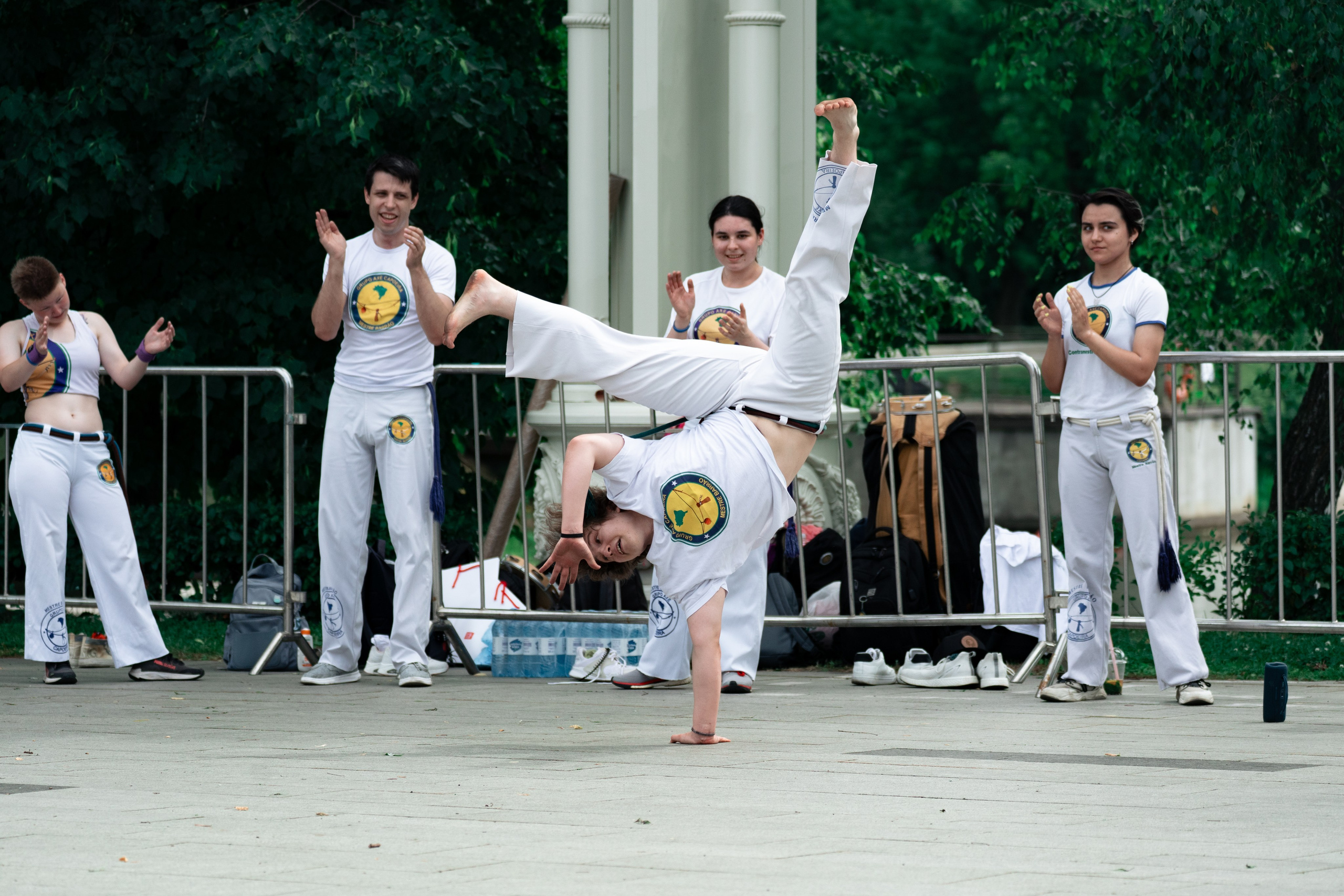 Открытый класс AXE Capoeira на фестивале неолимписких видов спорта на ВДНХ 2025 г:. Фотограф в Москве Ткаченко Владимир