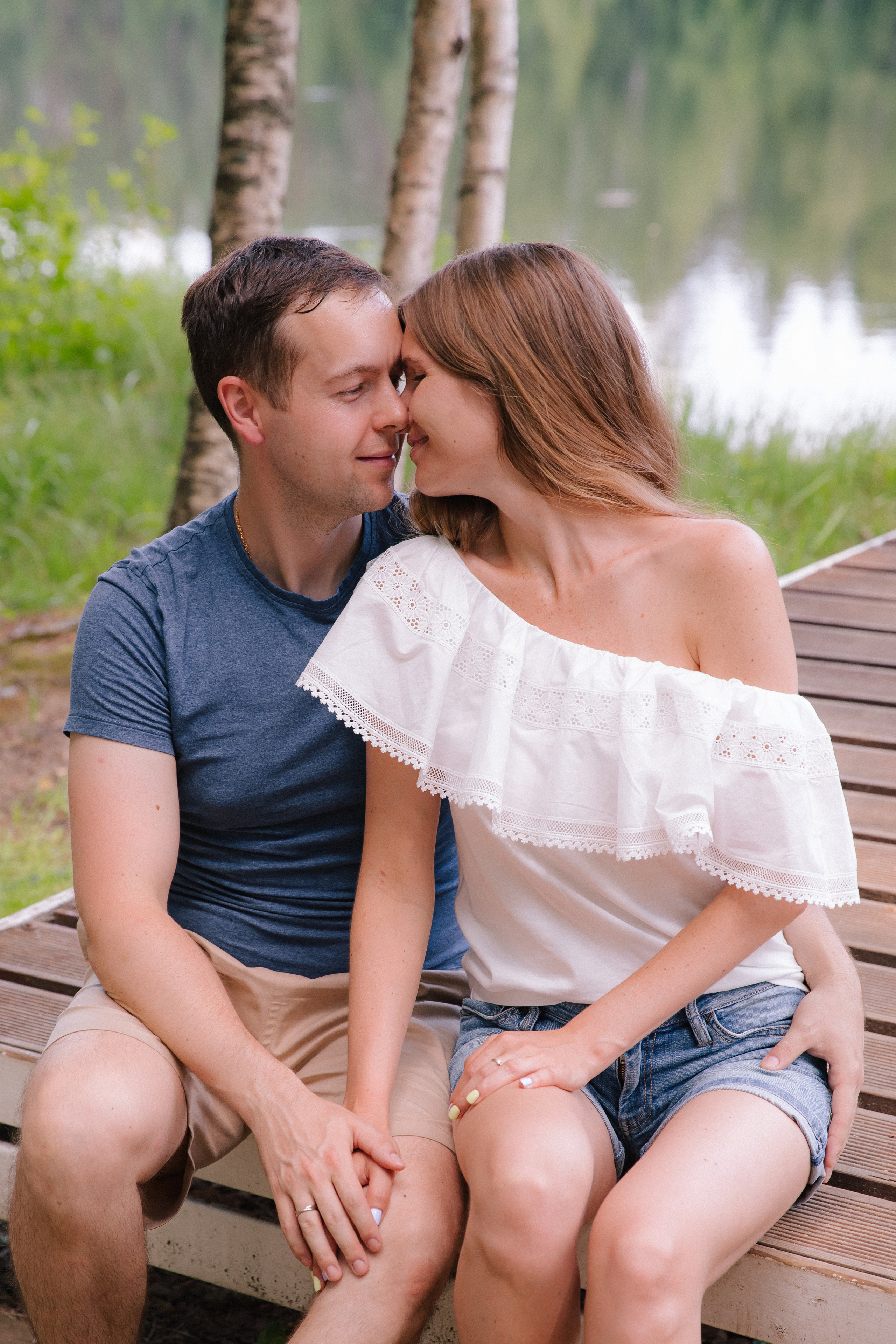 На даче. Свадебный и семейный фотограф в Санкт- Петербурге Гугучкина Полина