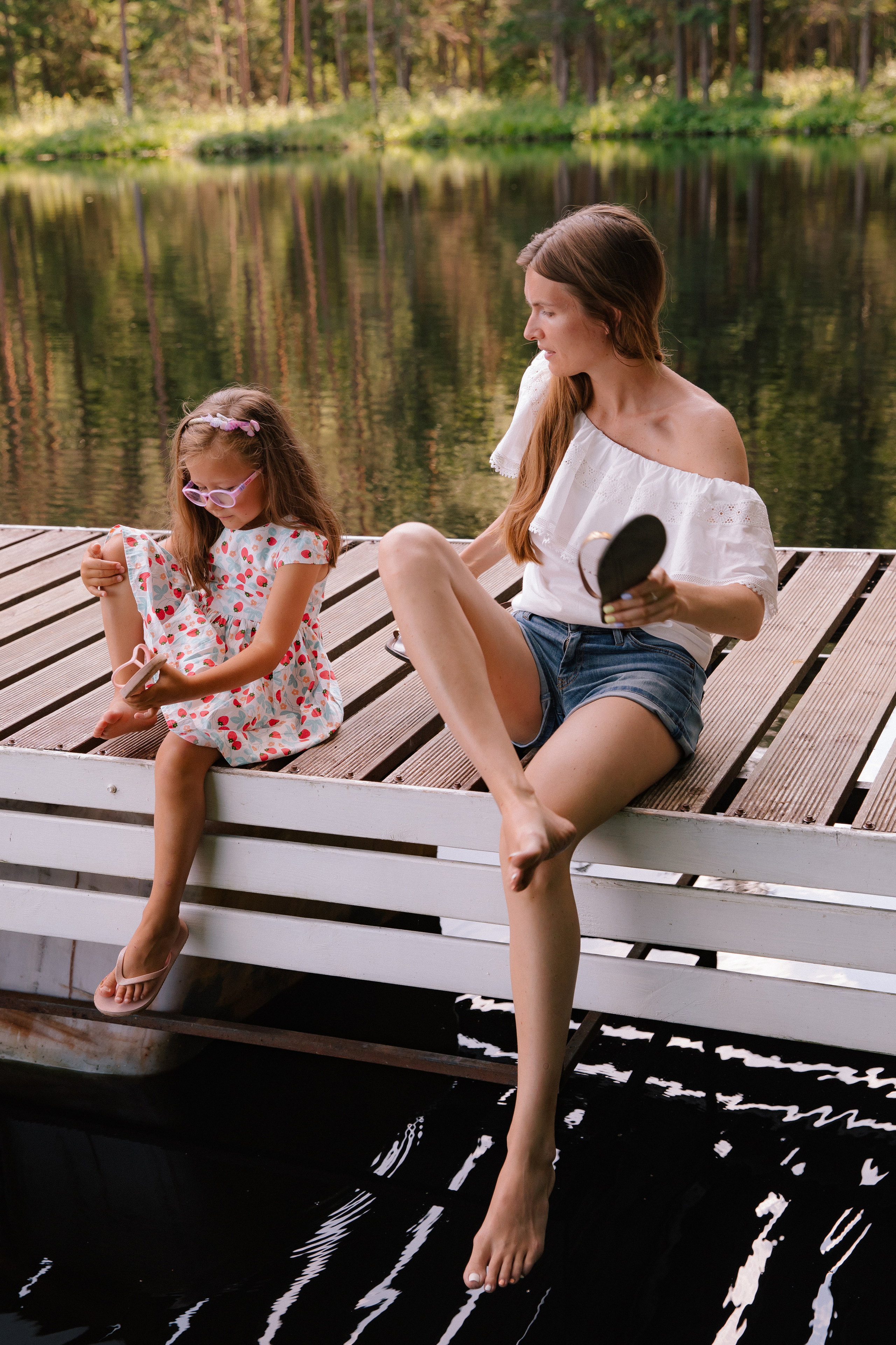 На даче. Свадебный и семейный фотограф в Санкт- Петербурге Гугучкина Полина