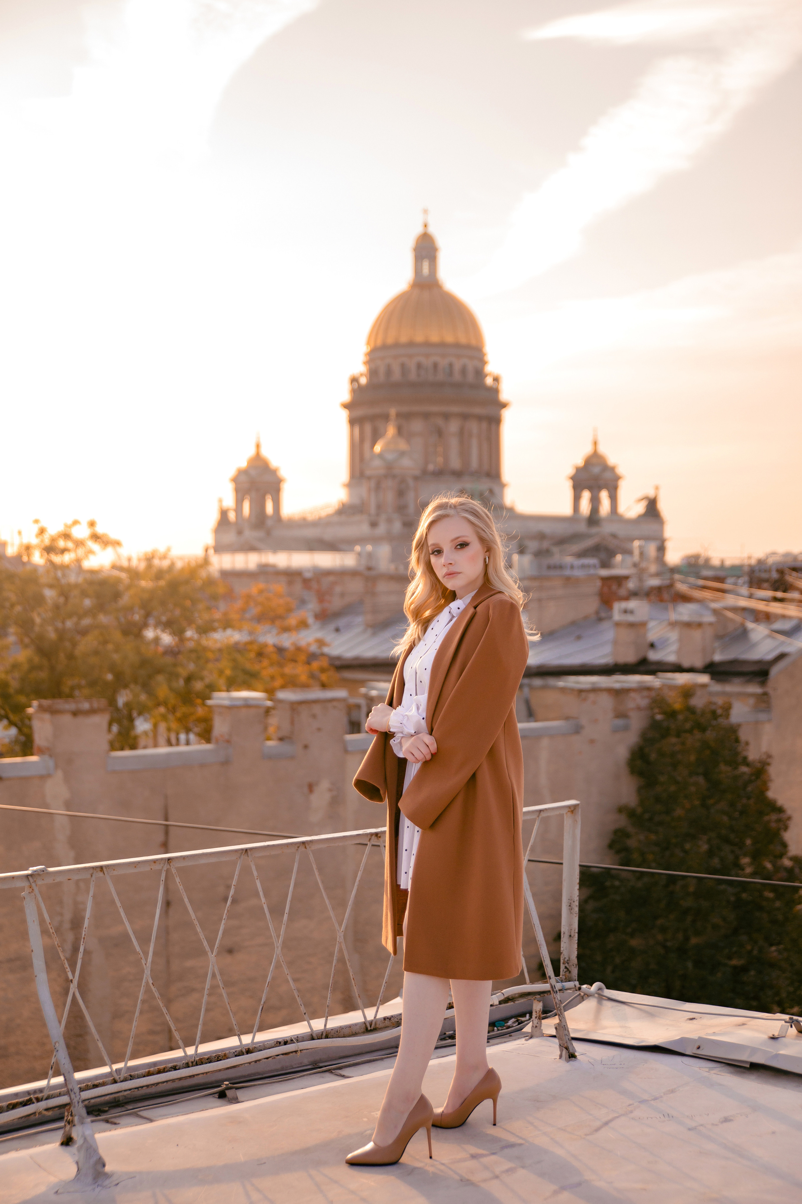 Свидание на крыше. Свадебный и семейный фотограф в Санкт- Петербурге Гугучкина Полина