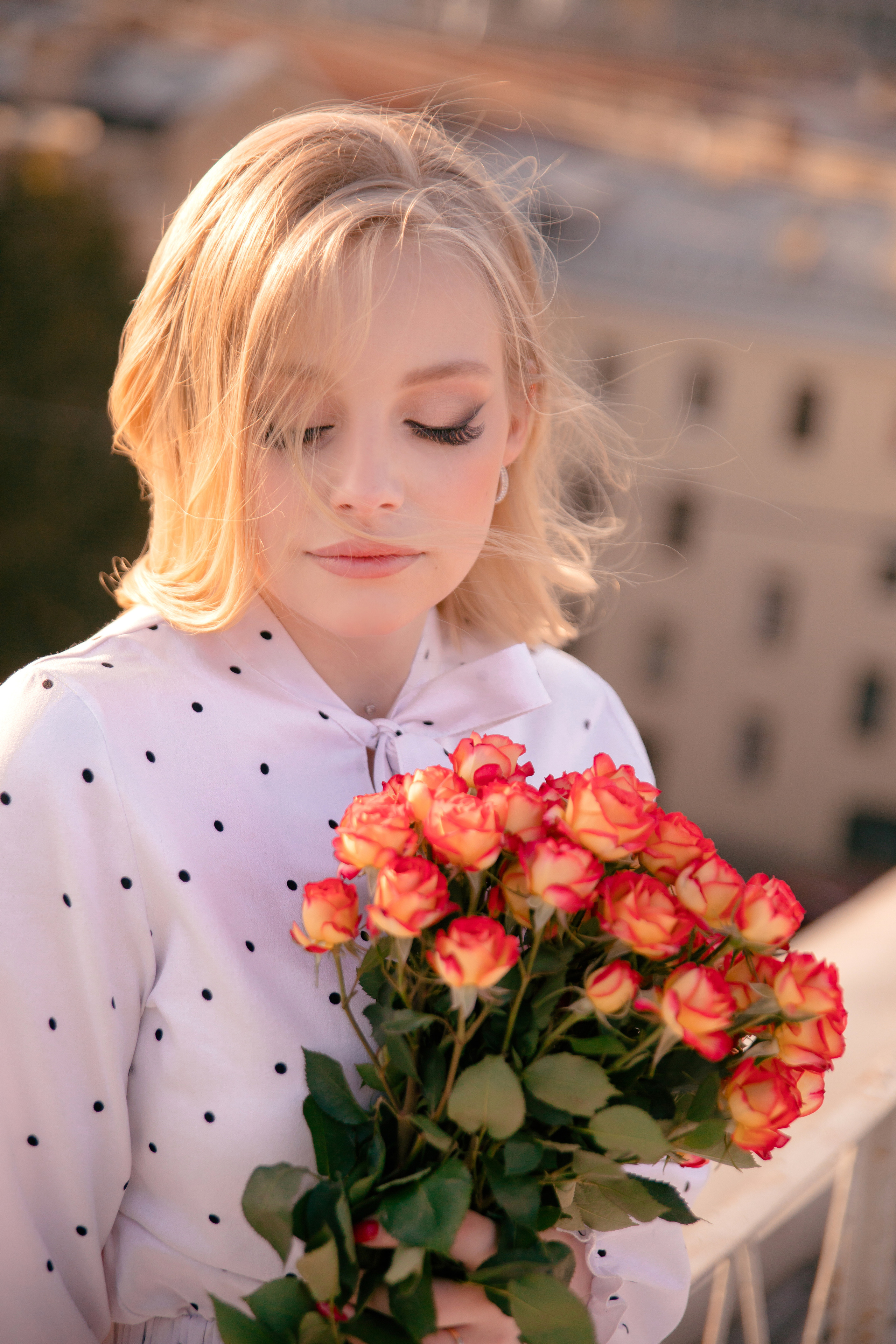 Свидание на крыше. Свадебный и семейный фотограф в Санкт- Петербурге Гугучкина Полина