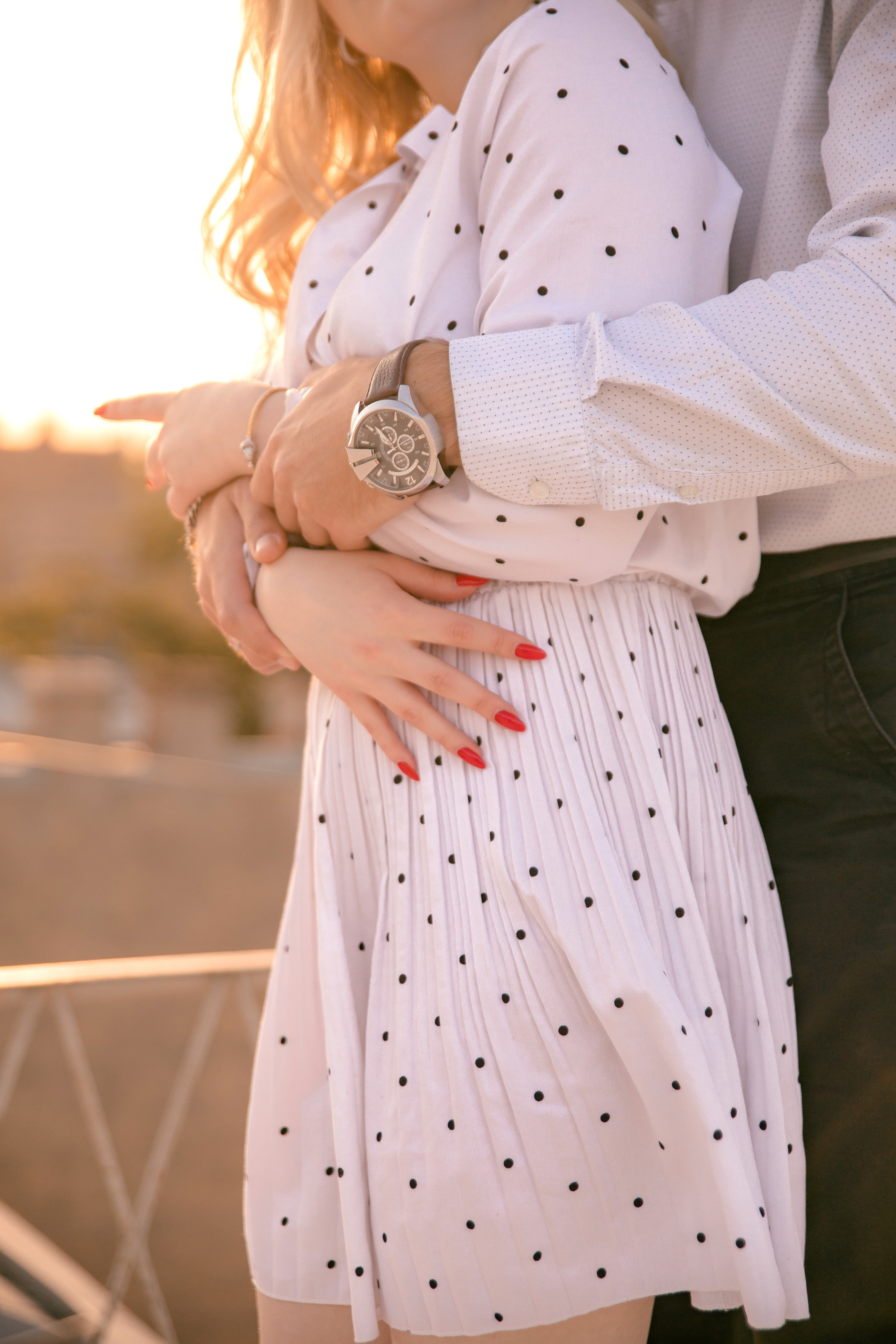 Свидание на крыше. Свадебный и семейный фотограф в Санкт- Петербурге Гугучкина Полина