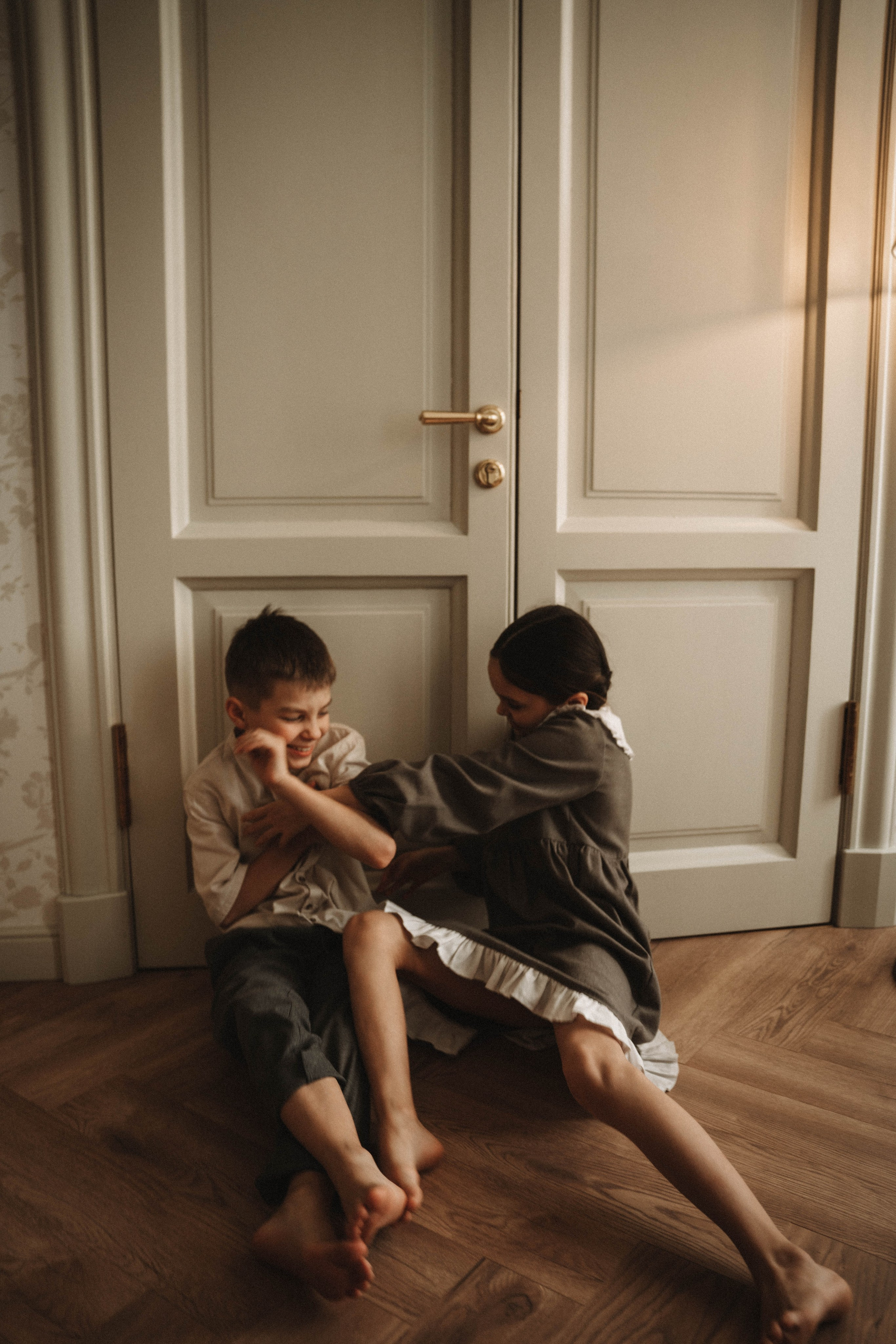 Рената, Серёжа и Мила. Фотосессия в Санкт-Петербурге