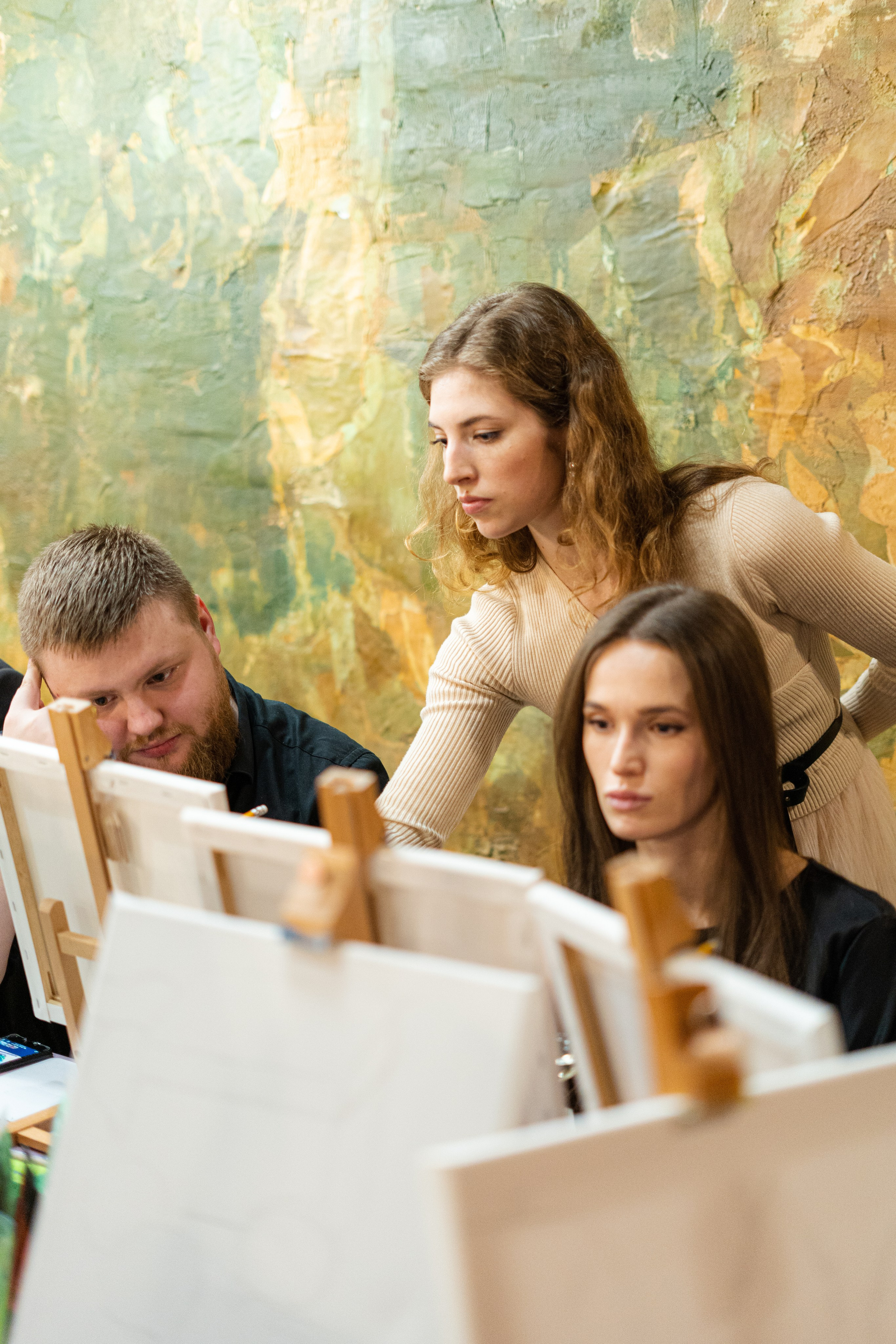 Корпоратив Teach Me Art 2. Портретный фотограф в Москве и Санкт-Петербурге Арина Чех