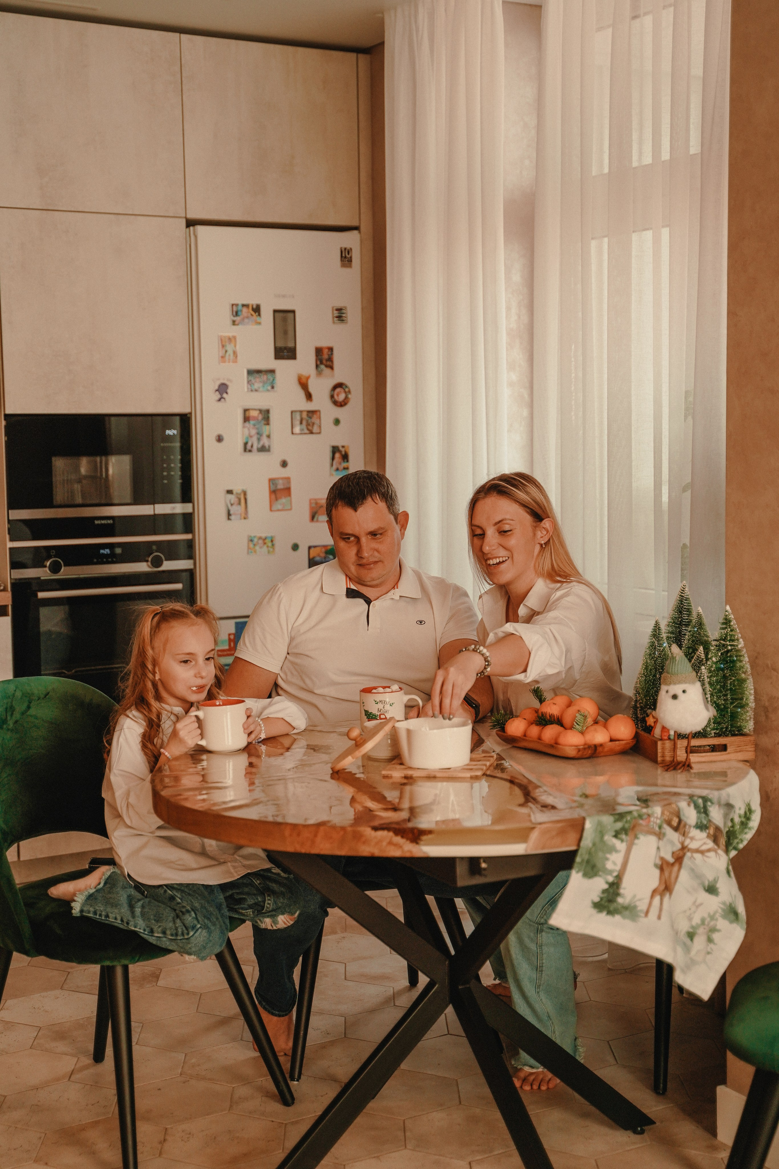 Домашняя Новогодняя фотосессия. Семейный и женский фотограф в Краснодаре Анастасия Приймак