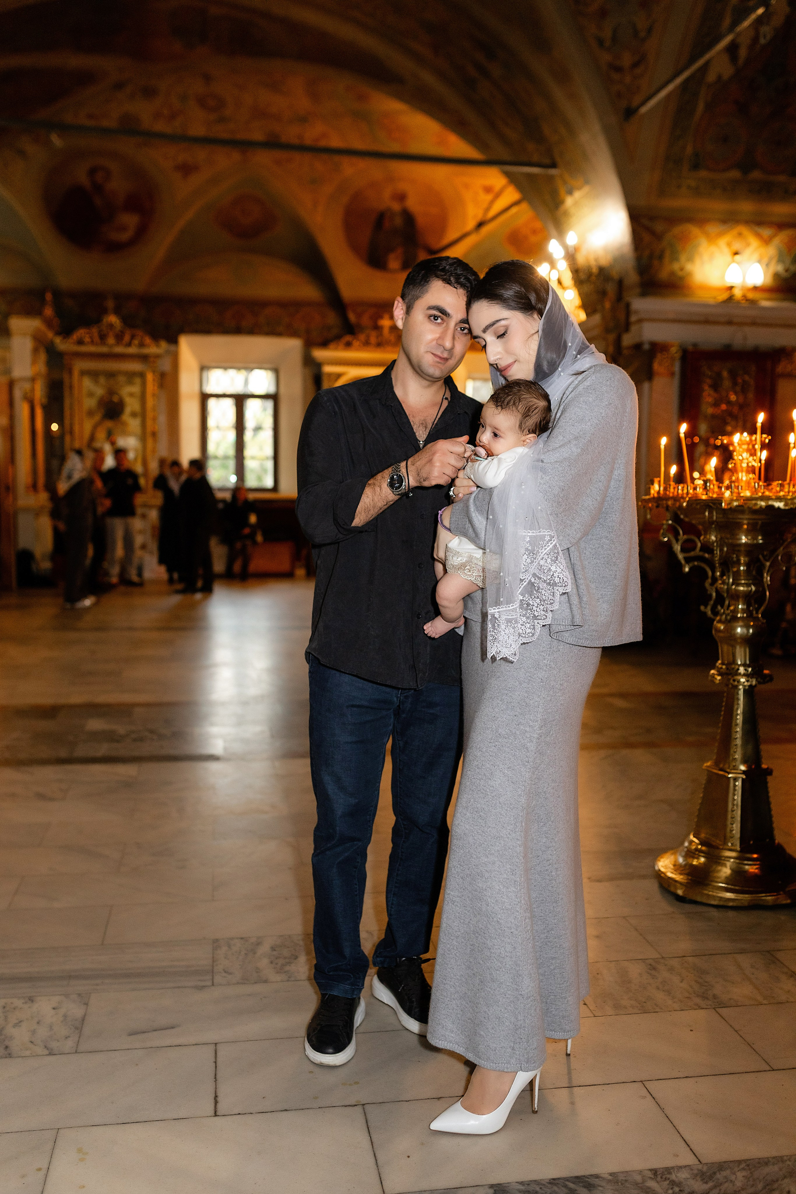 Таинство крещения Лилии. Фотограф в Железнодорожном и Балашихе