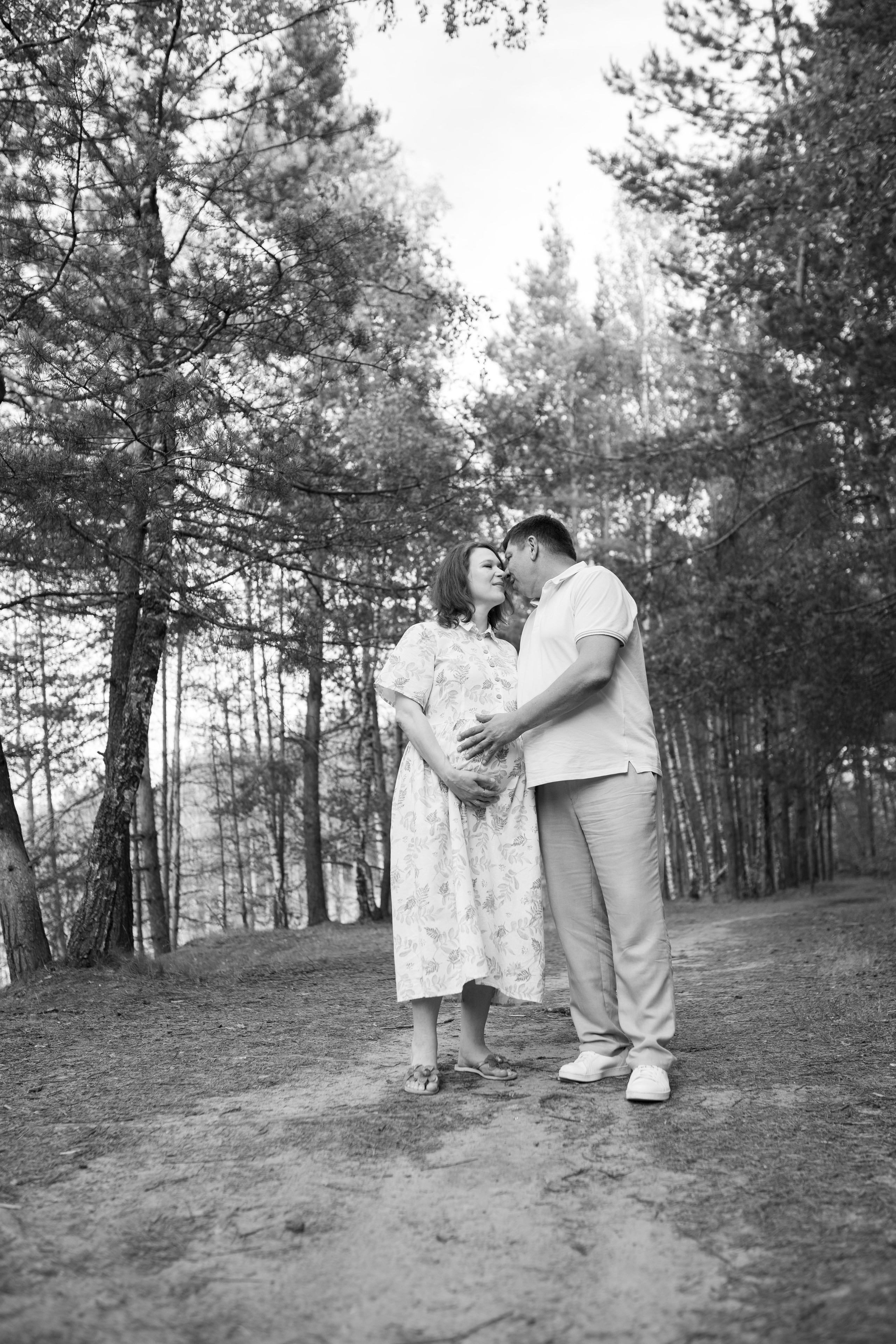 Фотосессия беременности на карьере. Фотограф в Железнодорожном и Балашихе