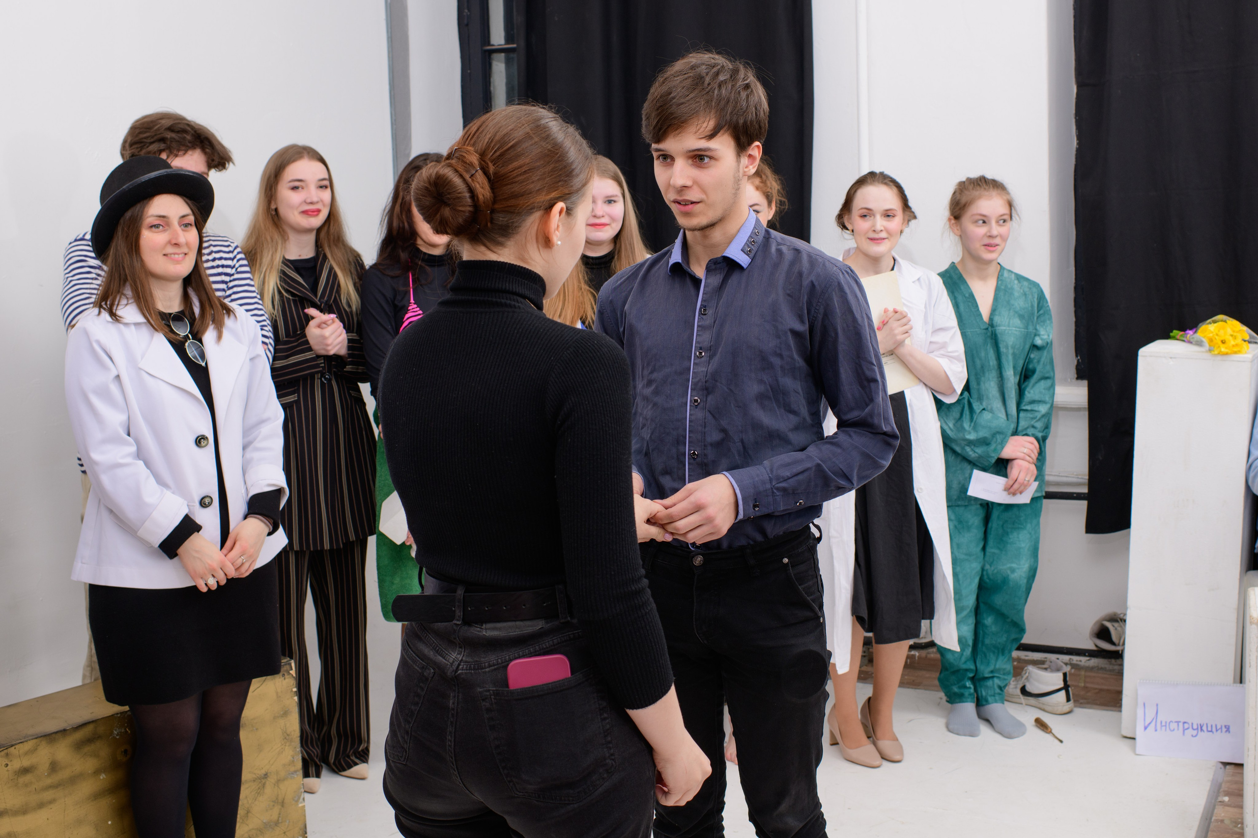 Фотосъемка выступления молодежного театра «РеСпект». Организация и проведение фотосъемок в Санкт-Петербурге. Фотограф Смирягин Илья