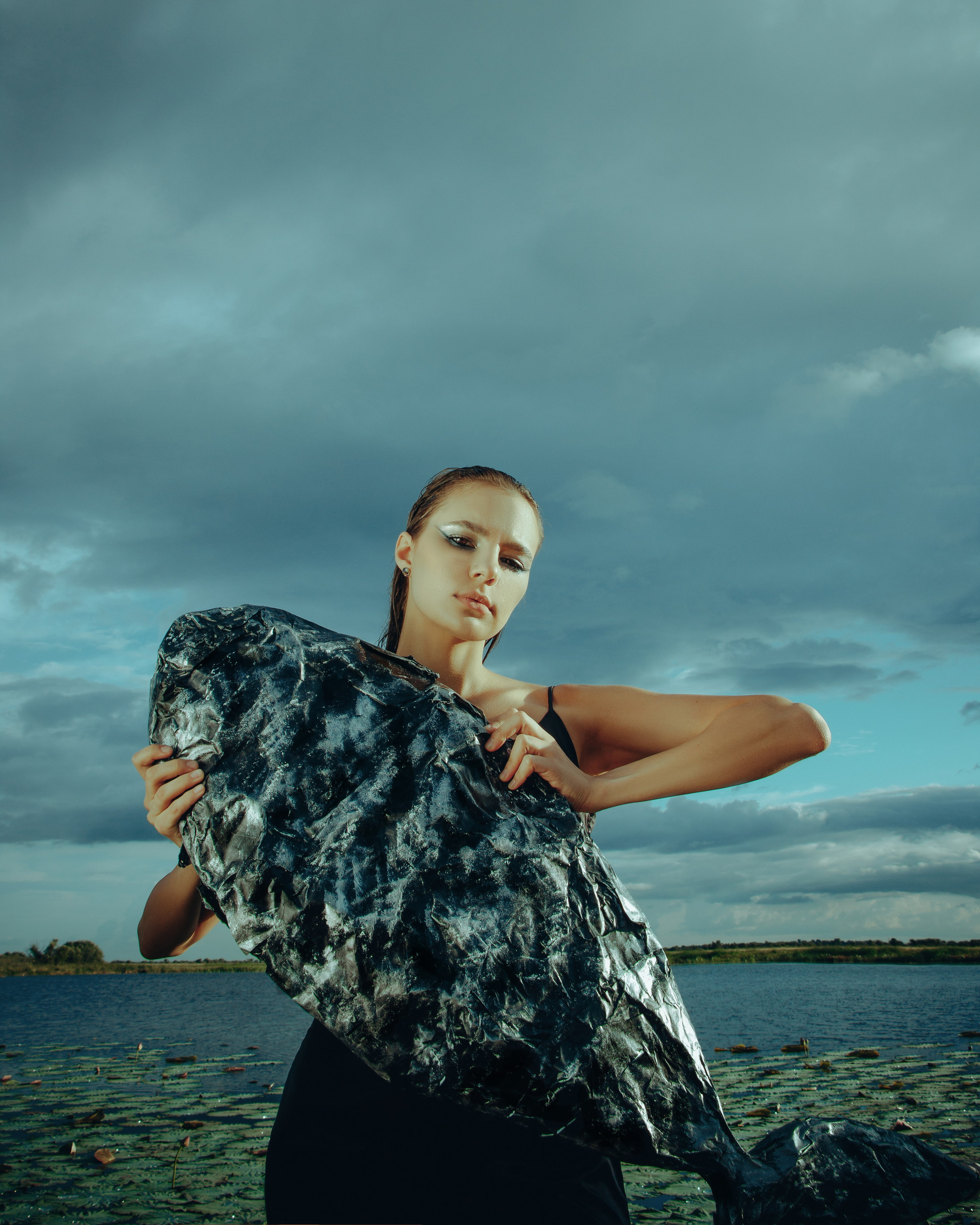 With fish. Блиновская Дарья|Арт-фотограф