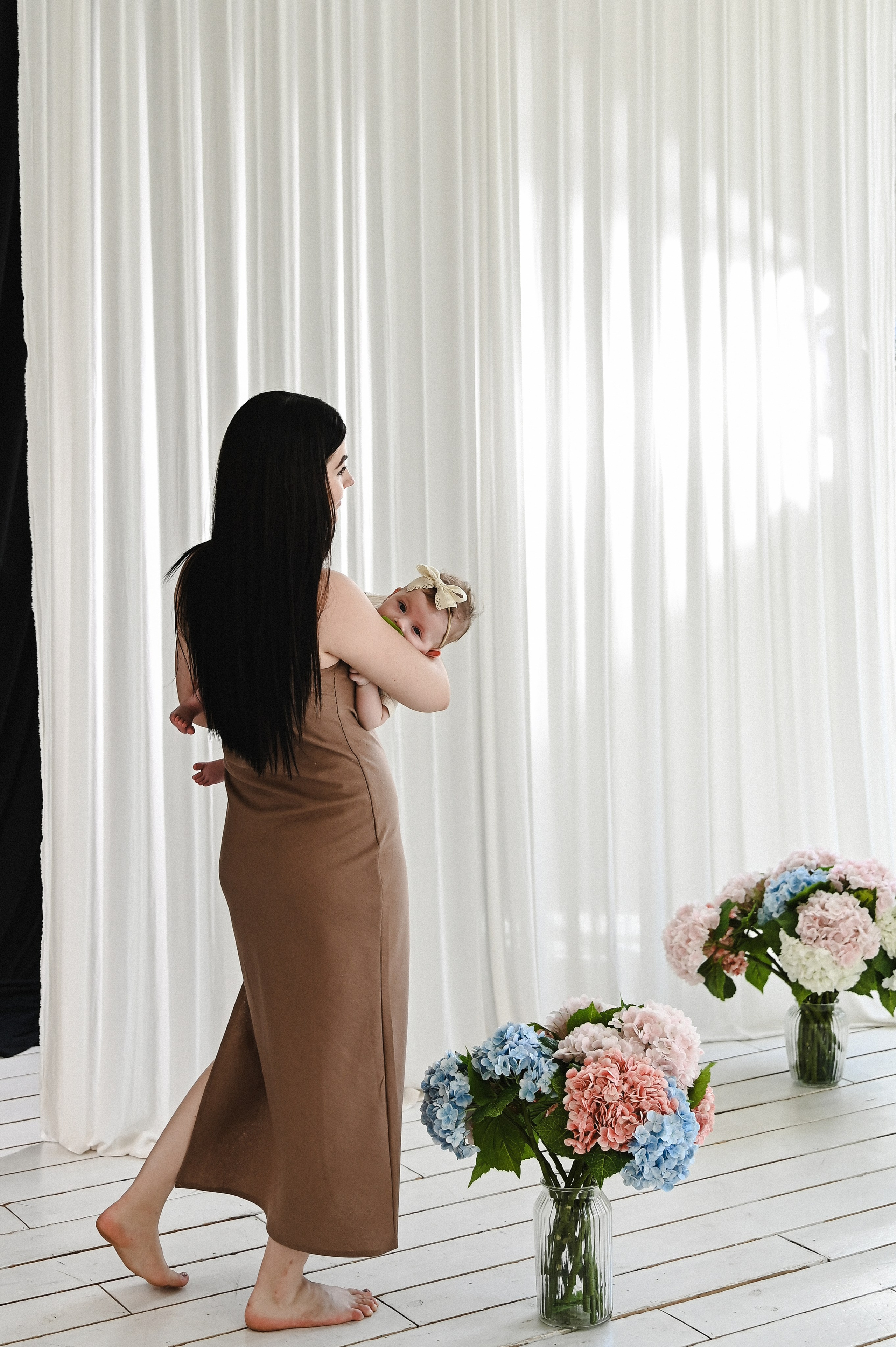 Семейная с маленькой Оливией. Фотограф Ярута Оксана / Ростов-на-Дону