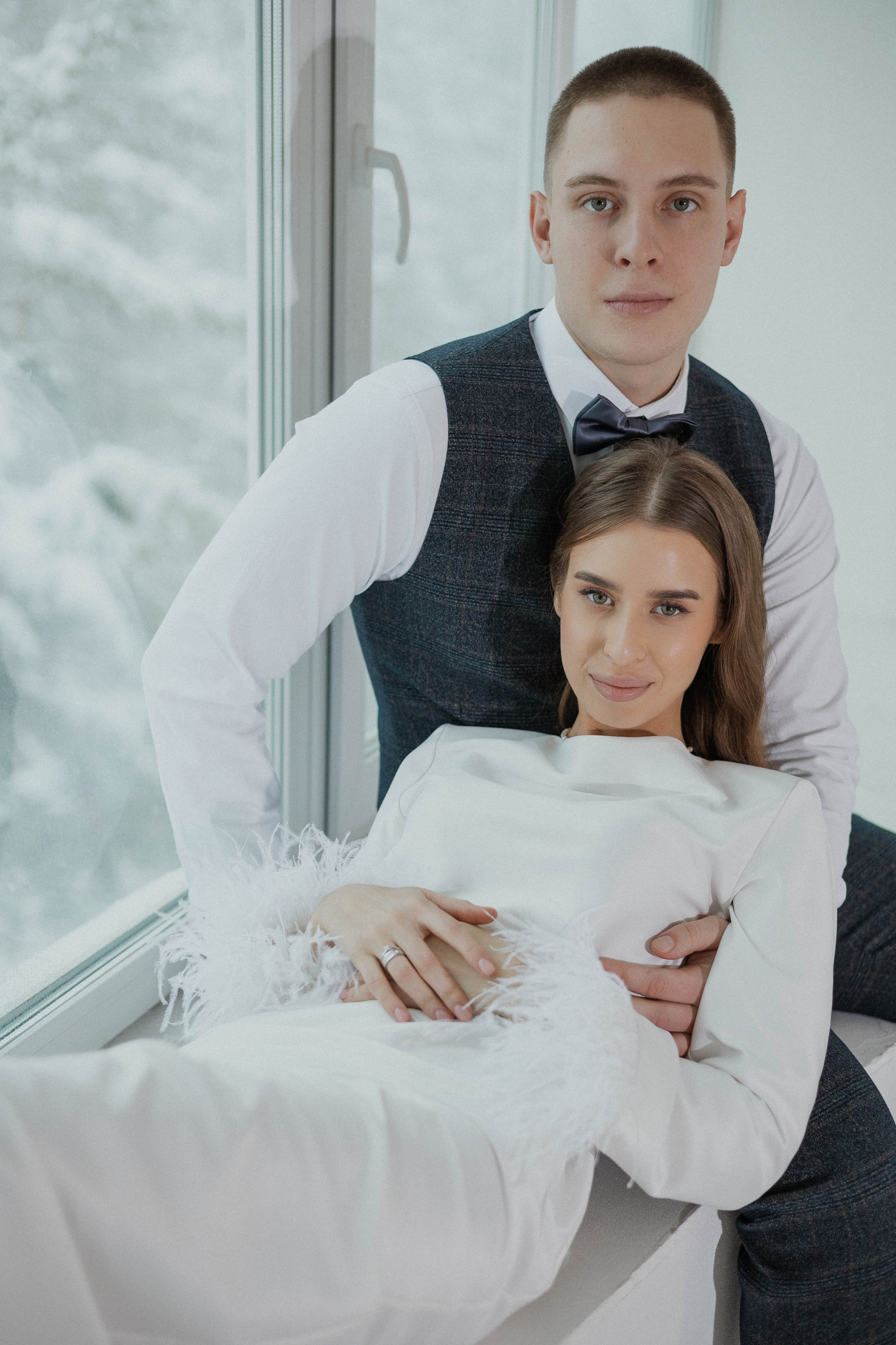 Арина & Никита. Фотостудия. Фотограф Уфа Башкирия Мухаметянова Алина. Свадебный семейный портретный