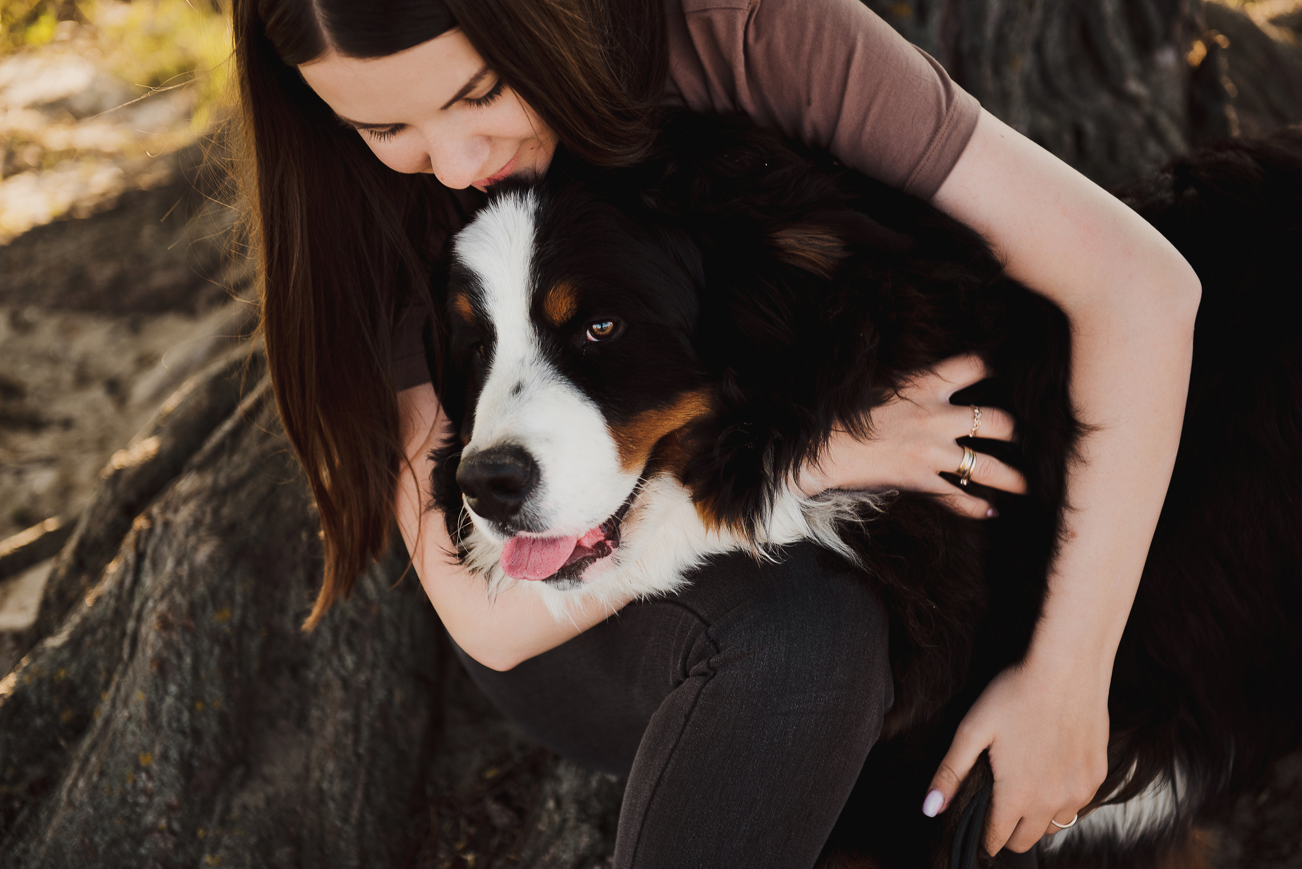 Андрей, Кристина и Бернский зенненхунд. Свадебный и семейный фотограф в Воронеже Алёна Пшеничная