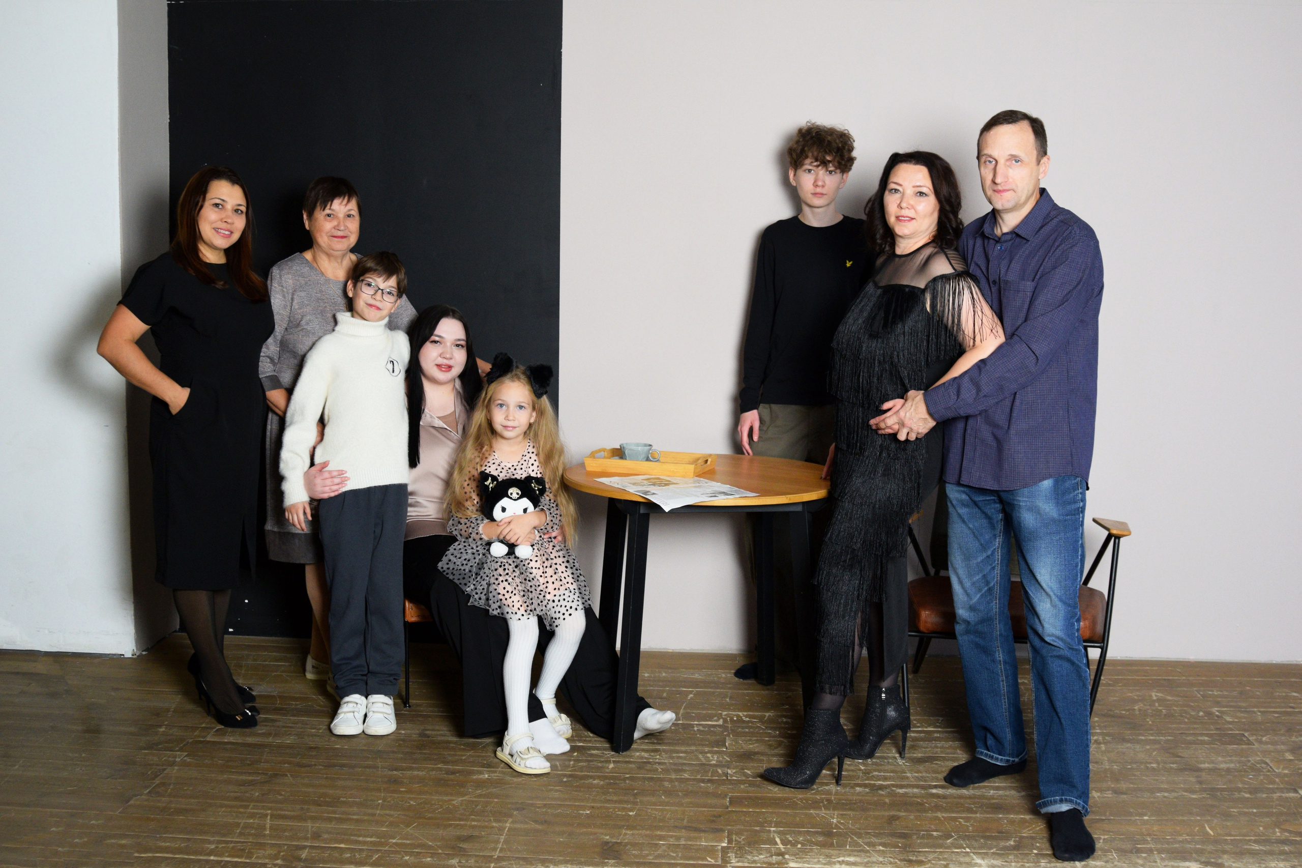 Наталья с семьей. Фотограф в Тольятти и Самаре Анастасия