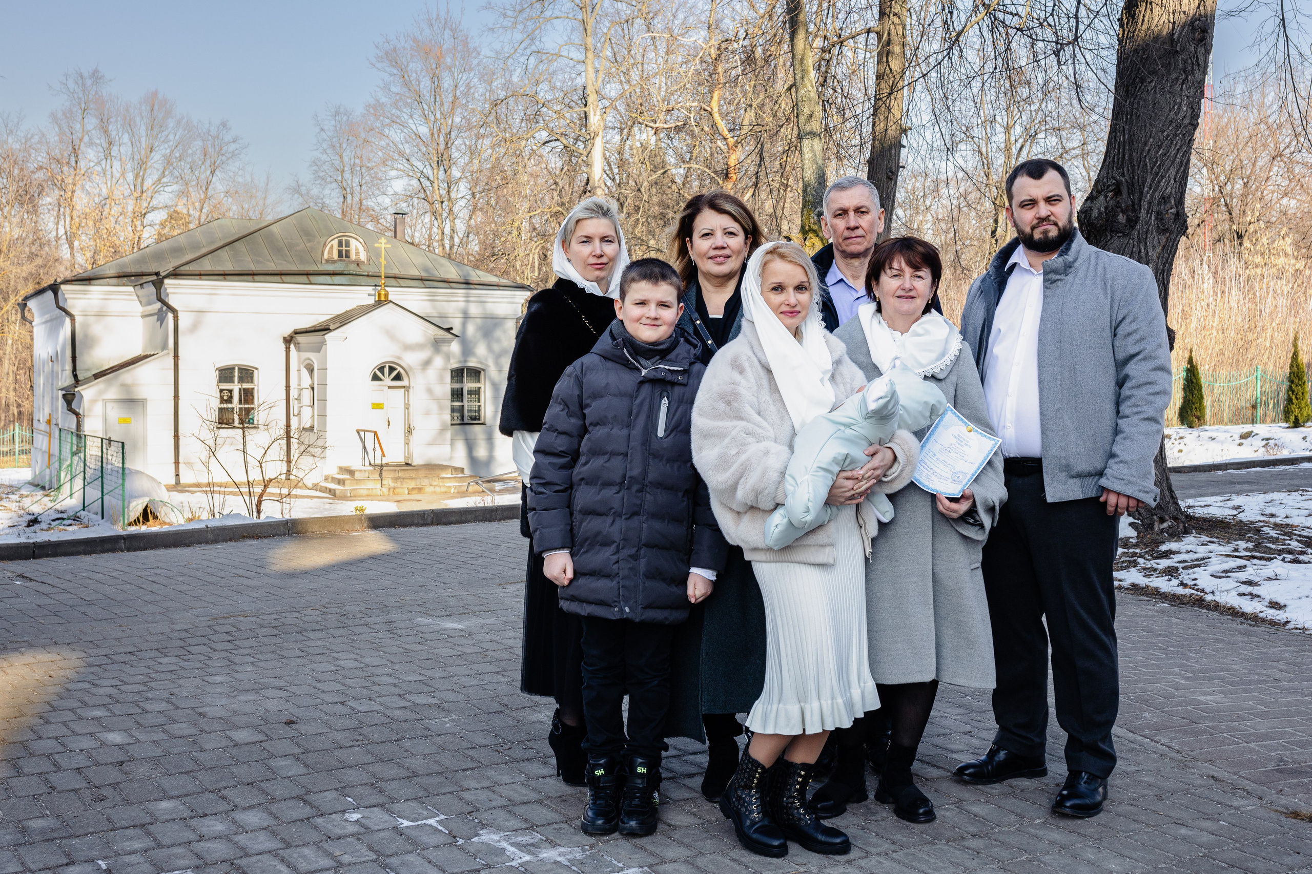 Крещение в Храме Влахернской иконы Божией Матери Кузьминки. Профессиональный фотограф в Москве и Мо Мария Шантарёва