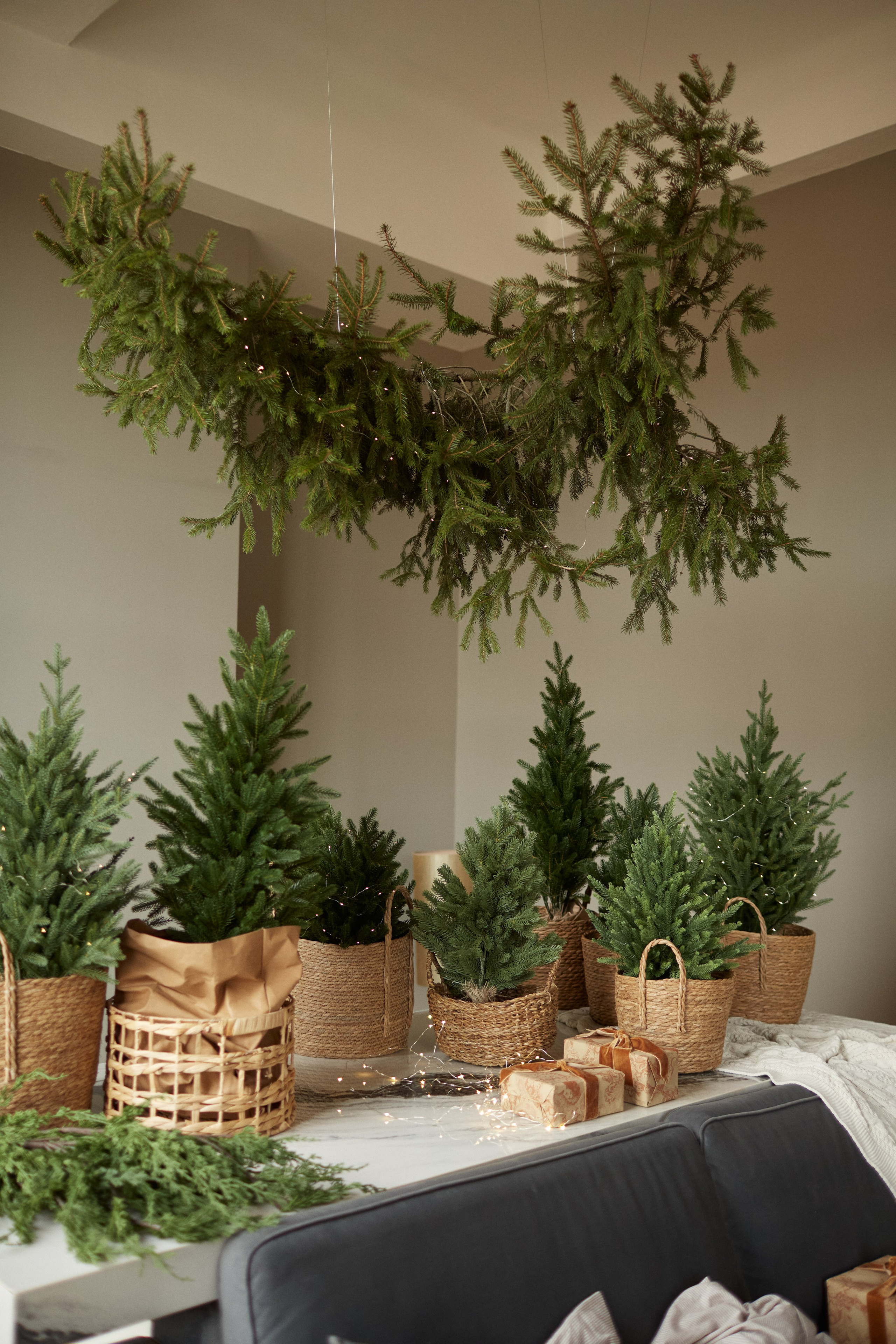 Новогодний интерьер фотостудии «Паркет», город Краснодар. Семейный и детский фотограф в Краснодаре Анна Трашкова