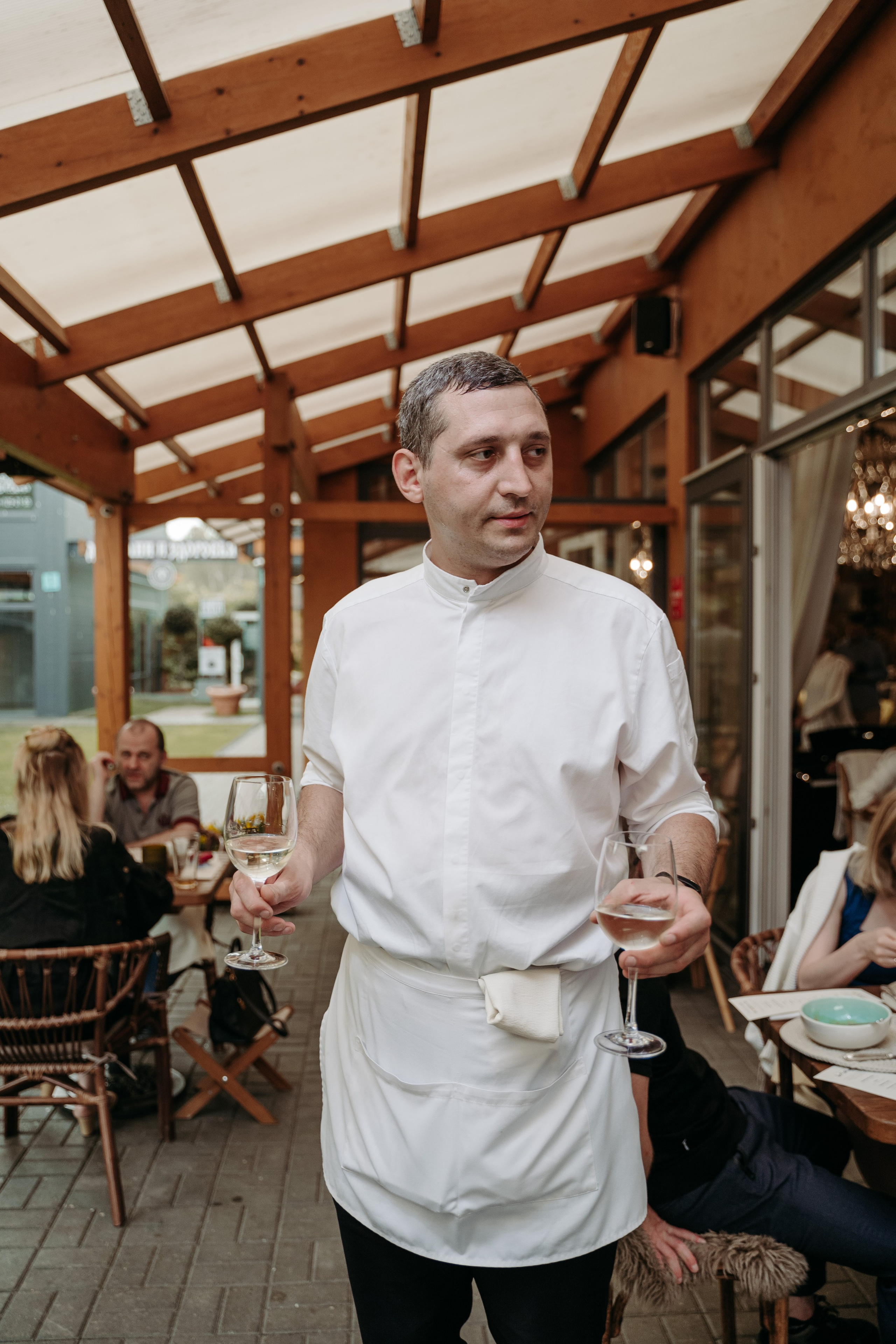 Открытый ужин с Mishlen Шеф Поварами. Репортажный и свадебный фотограф в Москве Рая Небогатова