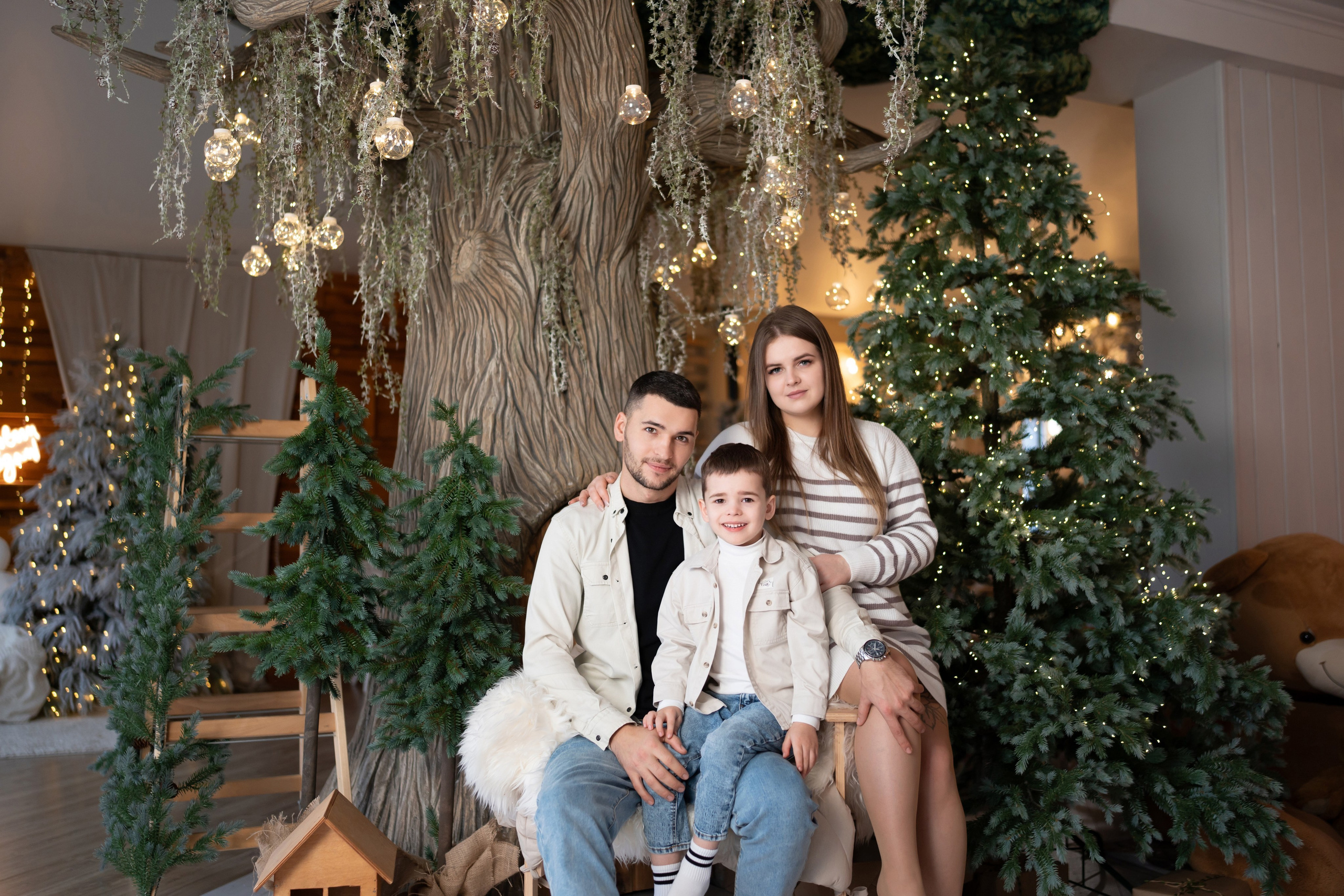 Новогодние фотосессии. Индивидуальные и семейные фотосессии в Калужской области Катерина Шатохина