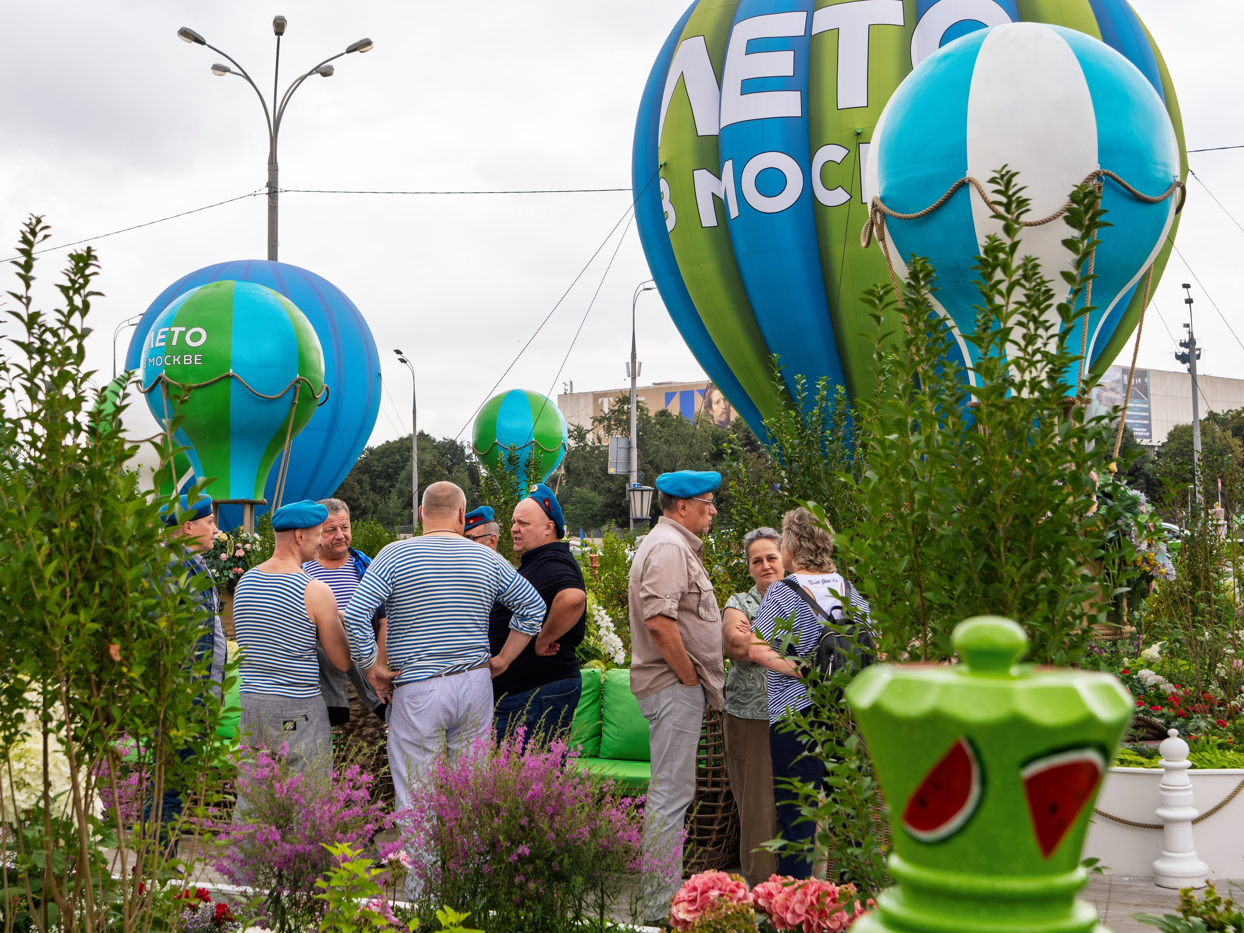 Празднование 95-летия ВДВ в парке горького 2 августа 2025 гола. Фотограф Никифоров-Гордеев Сергей. Москва и МО