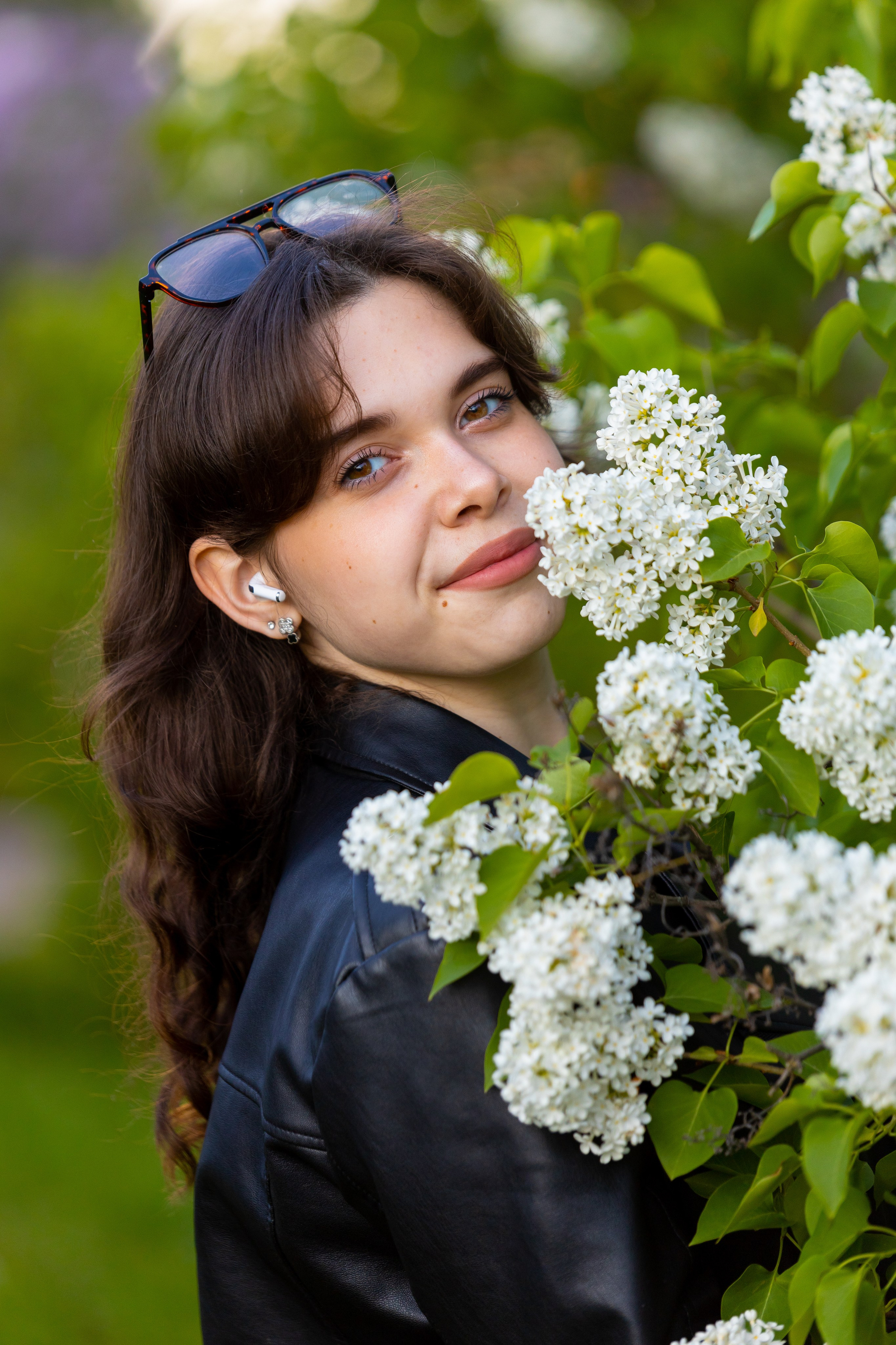 Мария весной в цветущих локациях. Фотограф в Туле Крупский АнДРей. Фотостудия «КАДР71» в Туле