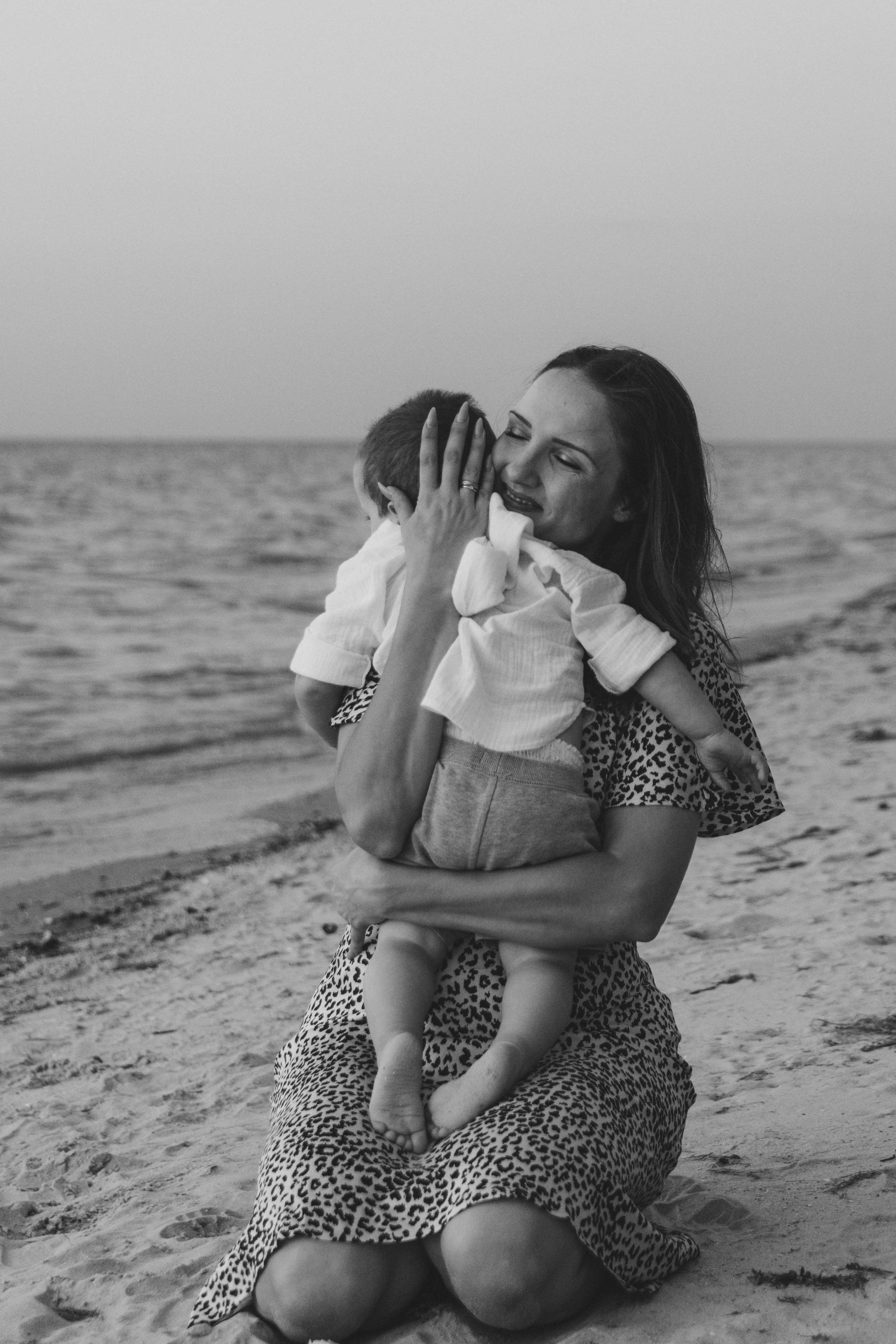 Фотосессия прогулки у моря. Семейный и детский фотограф Кущ Наташа