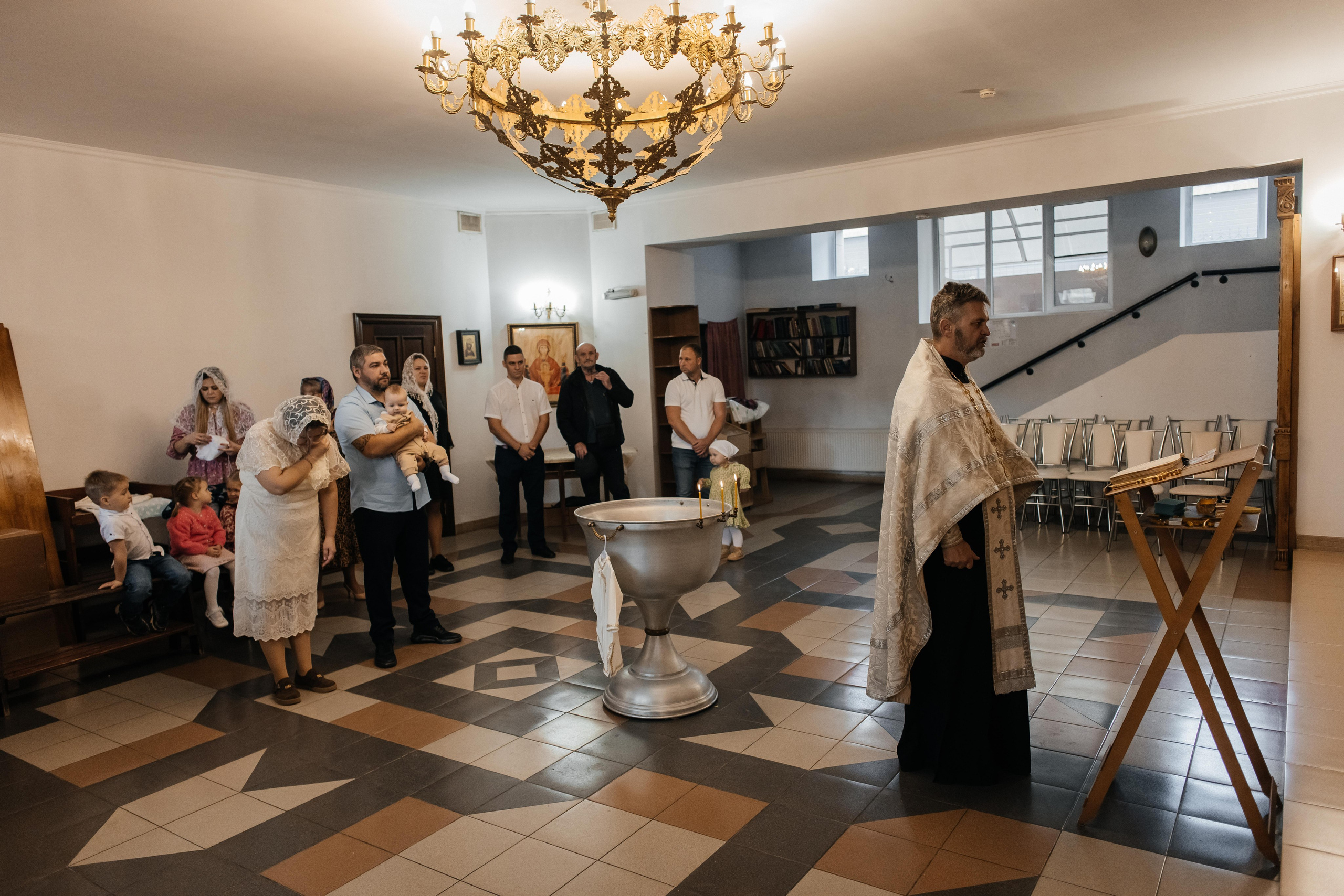 Крещение Ромы. Свадебный и семейный фотограф Яна Стражева. Волгоград, Москва