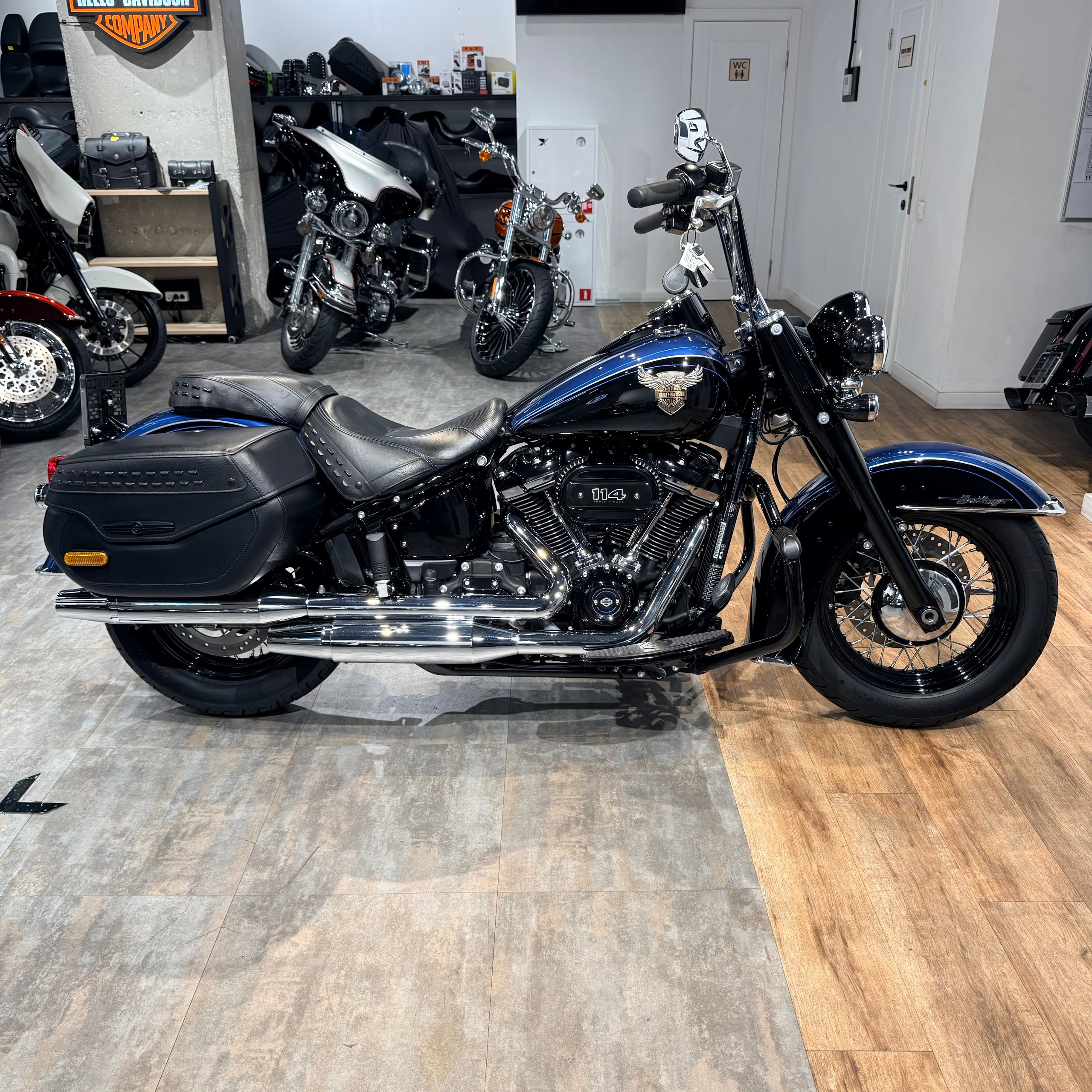 2018 Heritage 114 Anniversary (VIN *5HD*2015). Hello Davidson, Москва. Только хорошие мотоциклы…