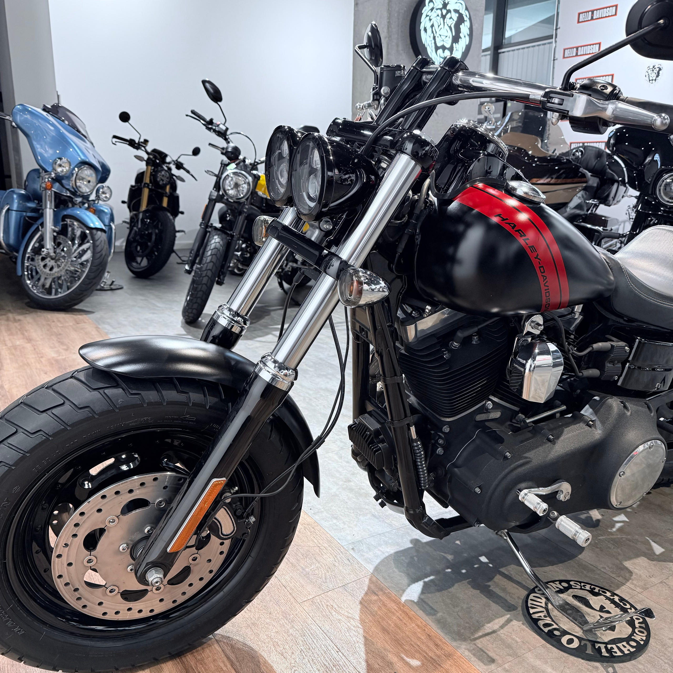 2014 Fat Воb Вlаck Denim. Hello Davidson, Москва. Только хорошие мотоциклы…