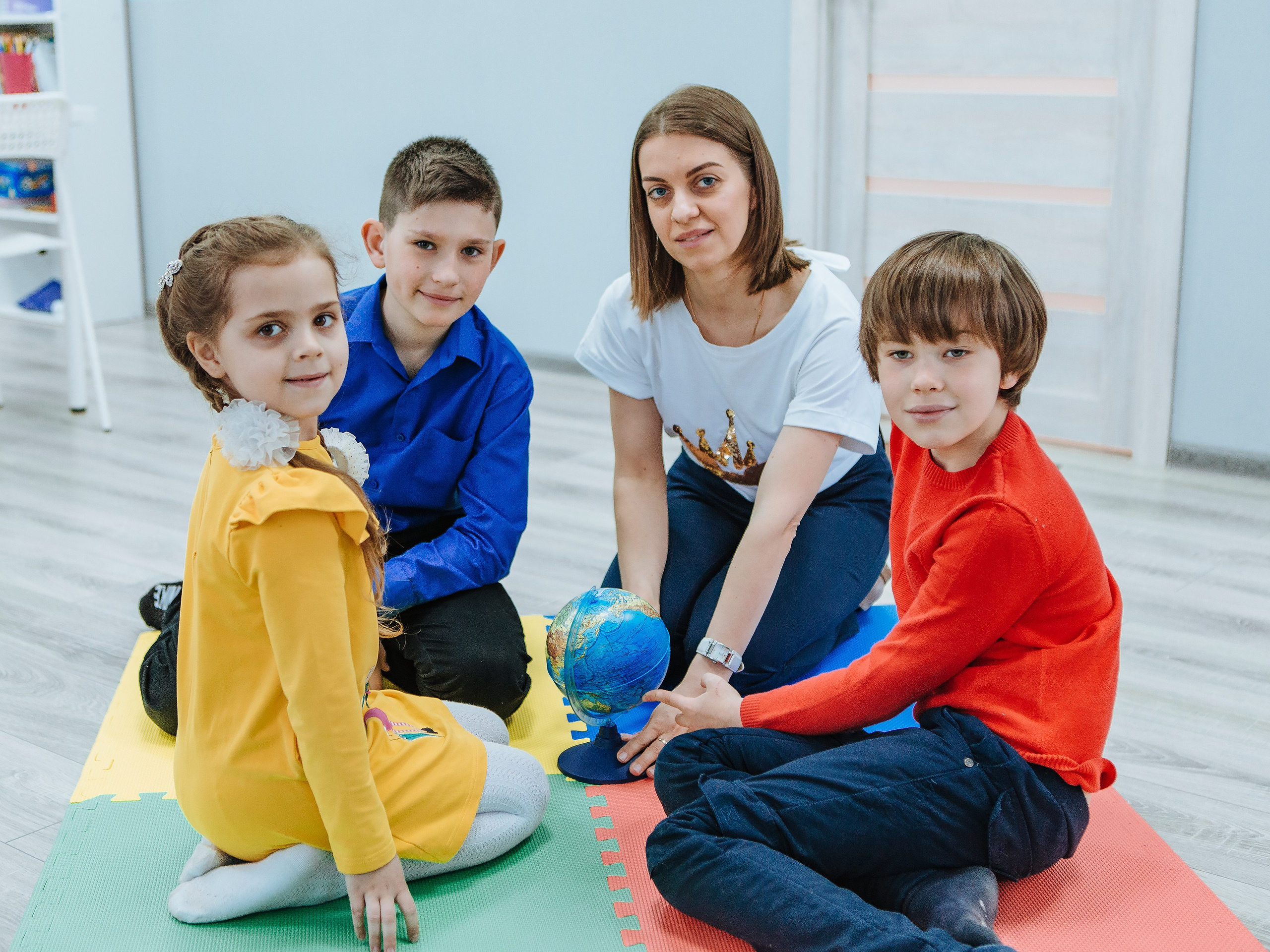 Контент-фотосессия для школы детского развития. Фотограф Москва и Московская область