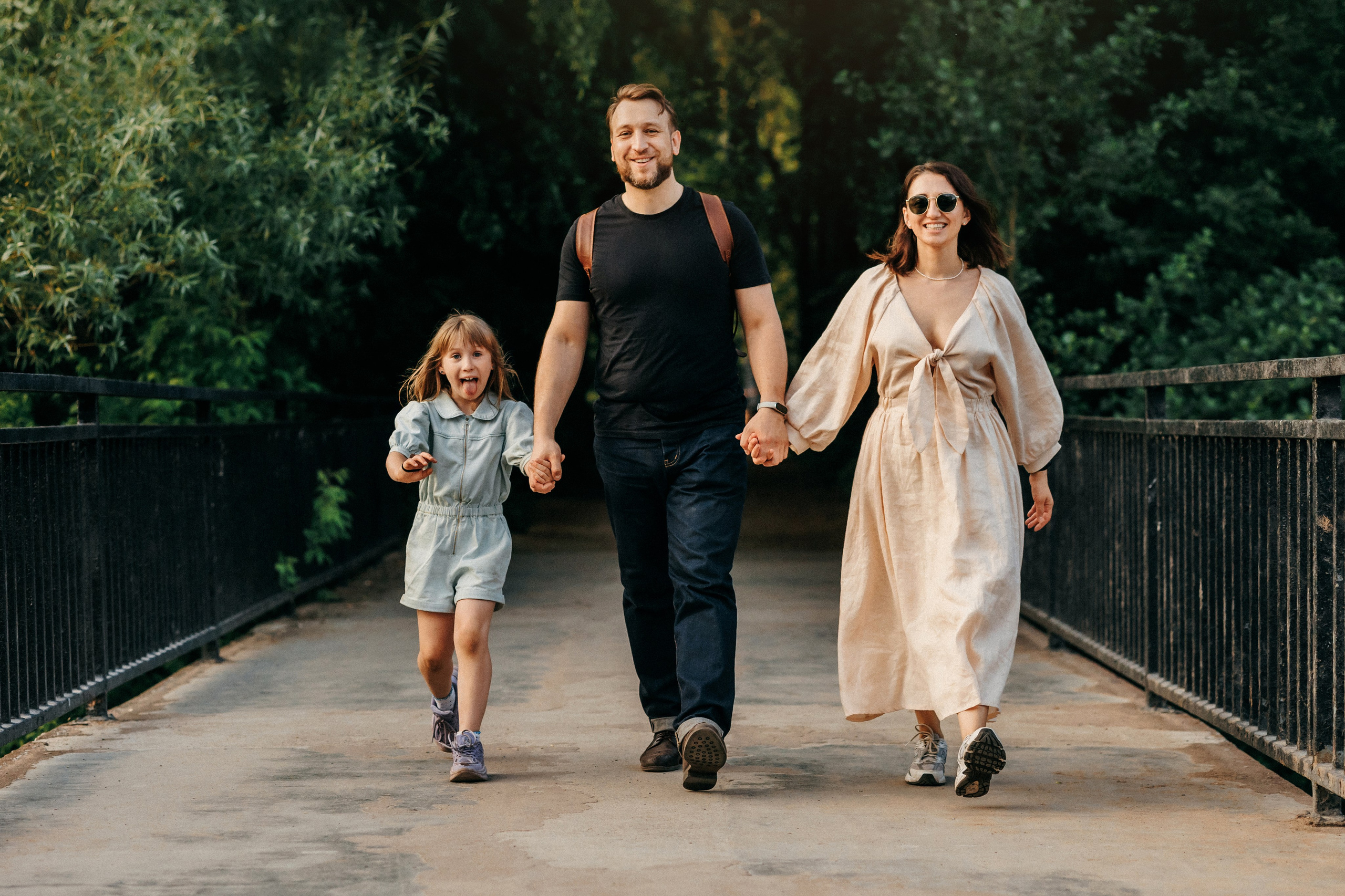 Марина, Глеб, Мая и Чили. Фотограф-анималист Елена Радченко, Москва