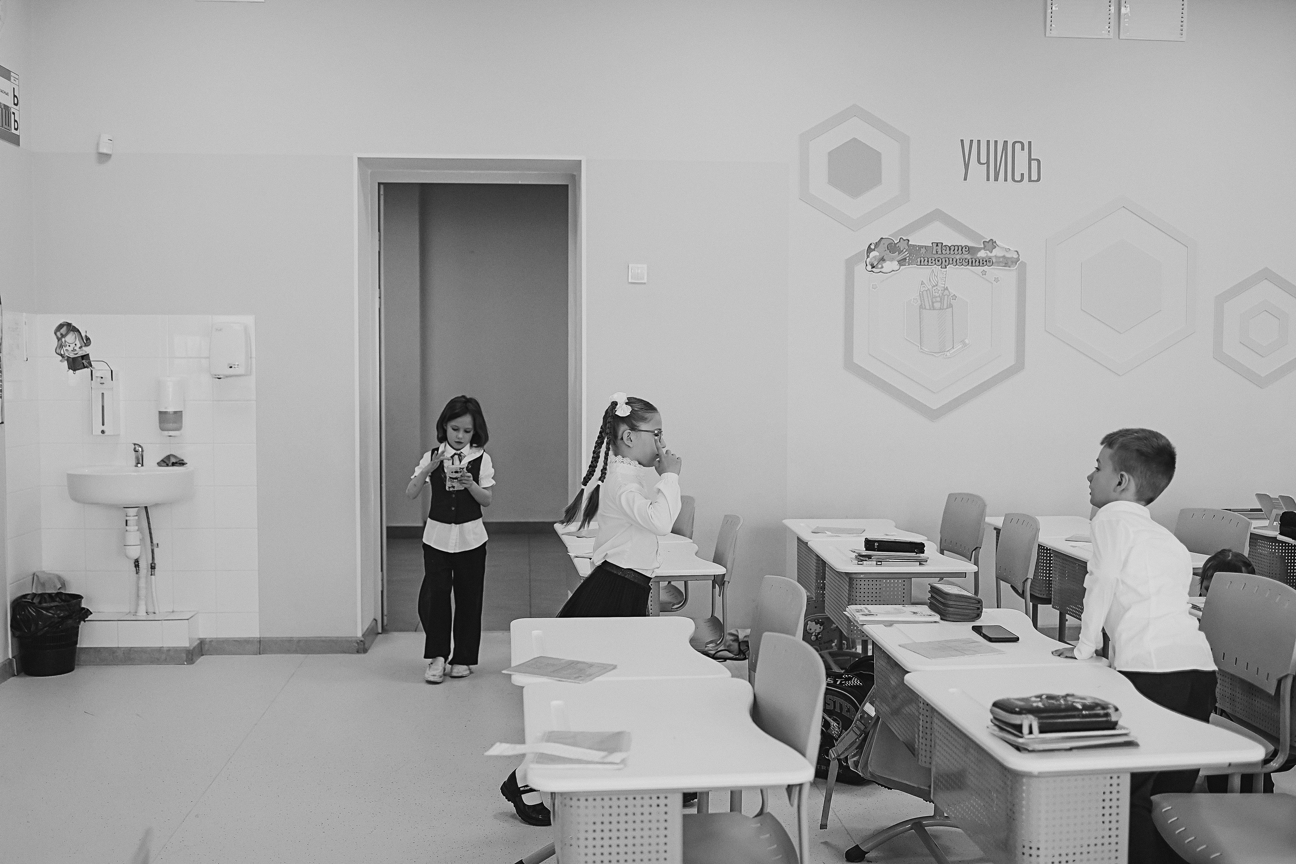 Один день в школе 1 класс. Семейный фотограф Тюмень, фотограф на роды Салмина Мария