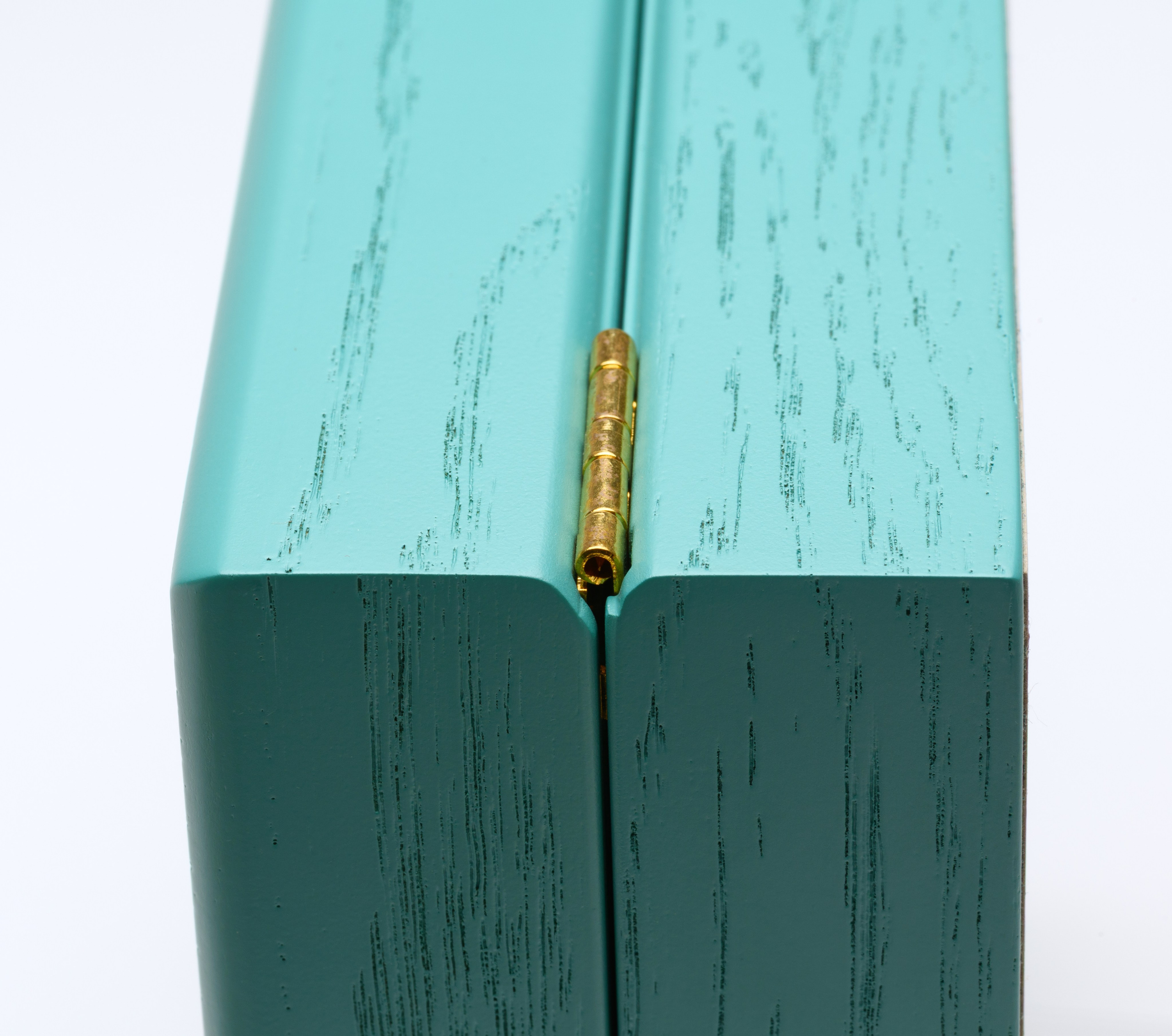 Ювелирная шкатулка зеленая. Fotolux