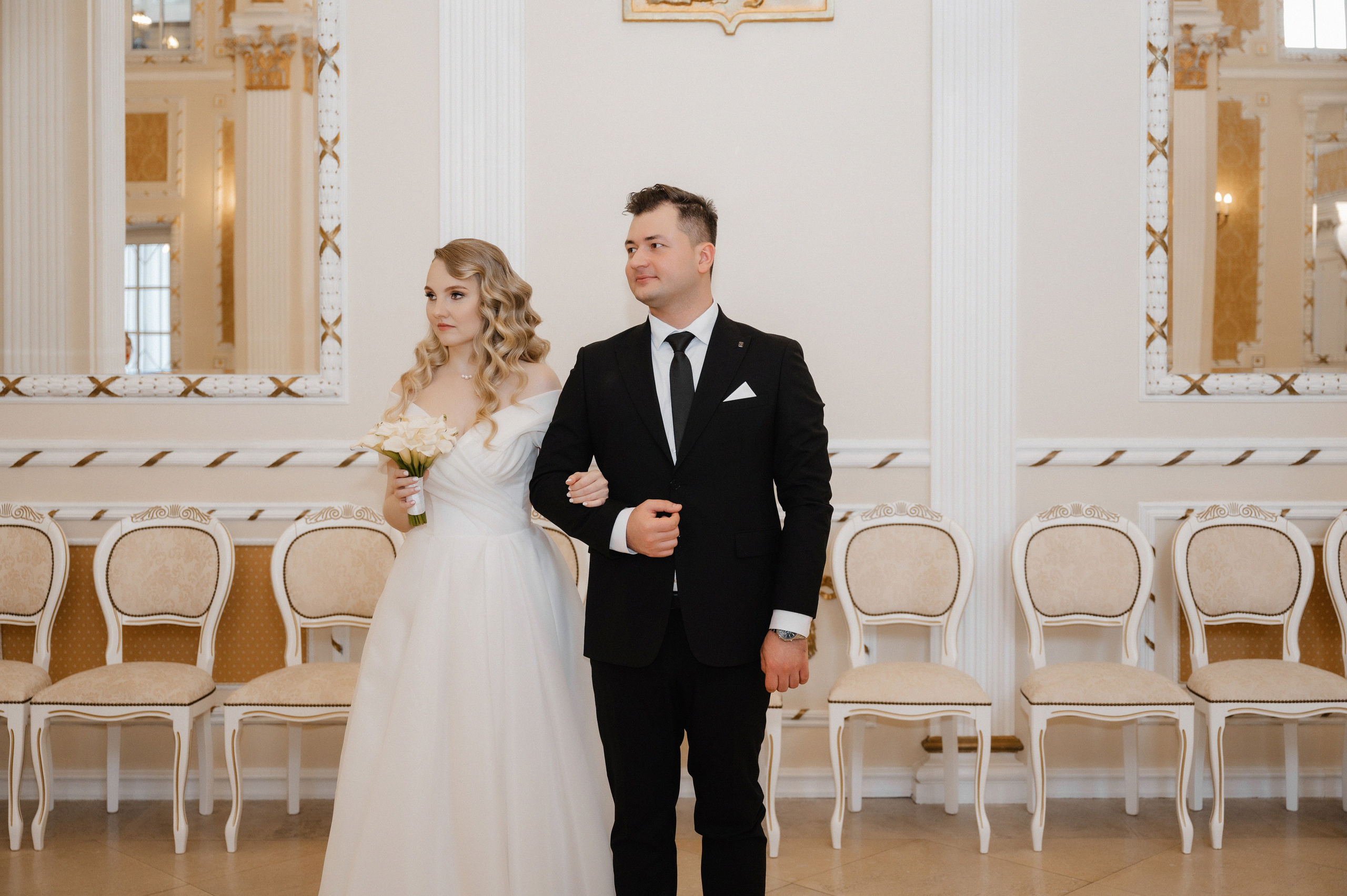 Илья и Ольга.Кусково. Свадебный фотограф Раменское-Москва