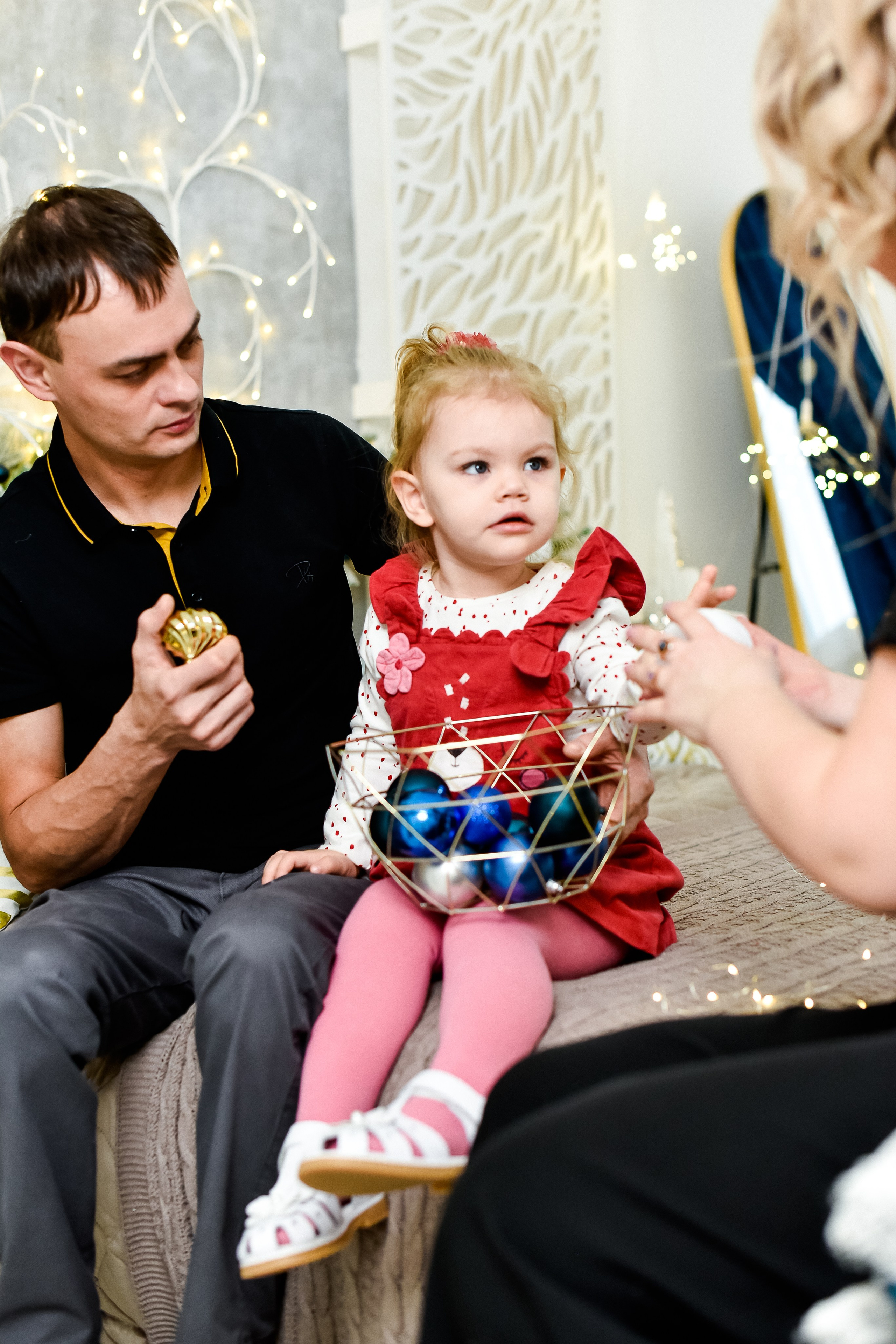 Семья Алёны, Владимира и Василисы