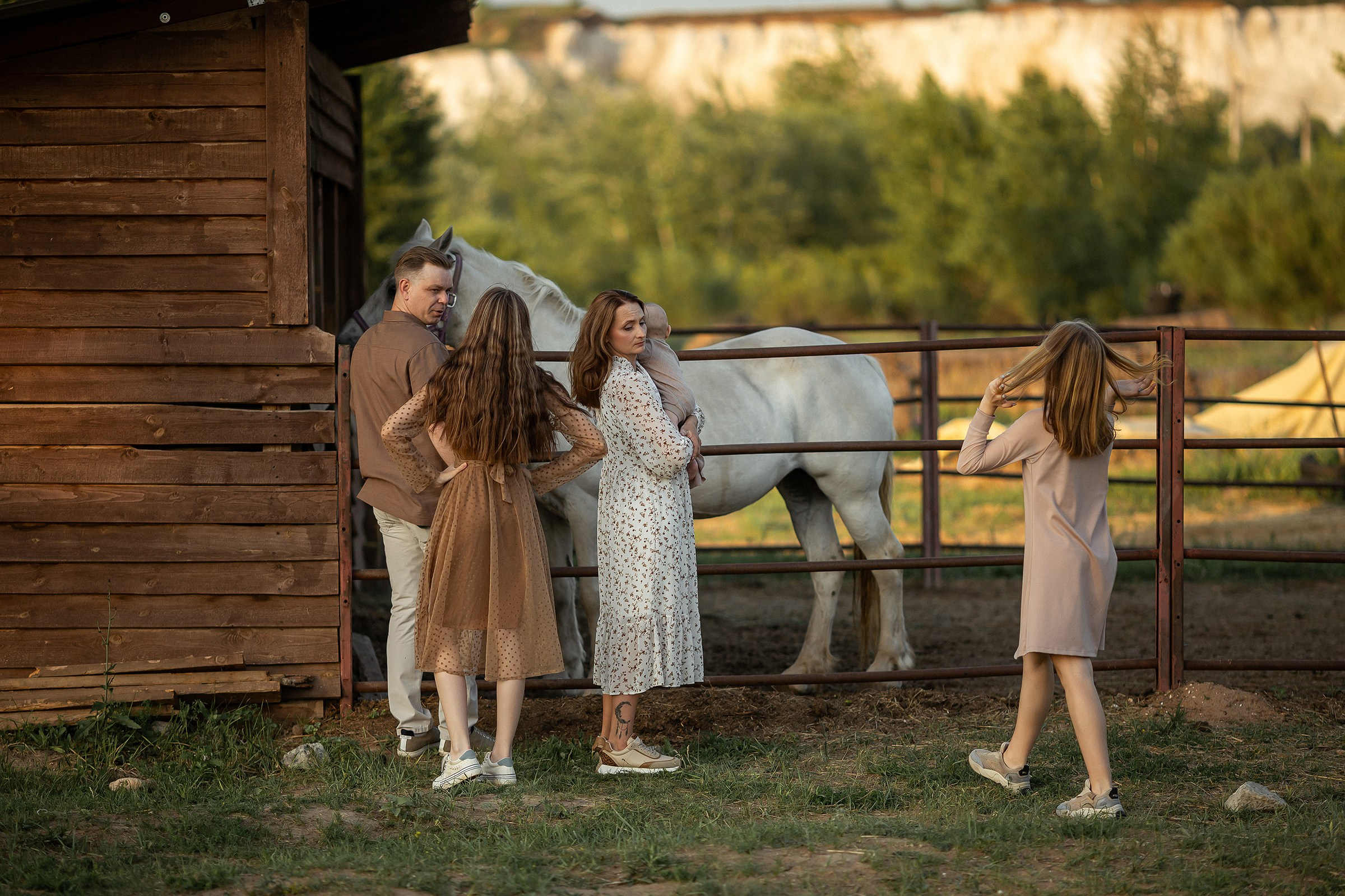 На закате. Свадебный и портретный фотограф  Воронеж — Москва Аким Свиридов